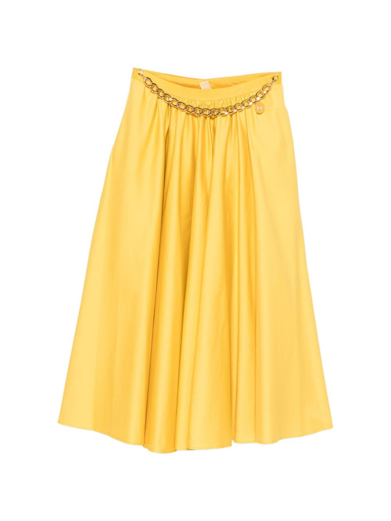 chain-detail midi skirt 1