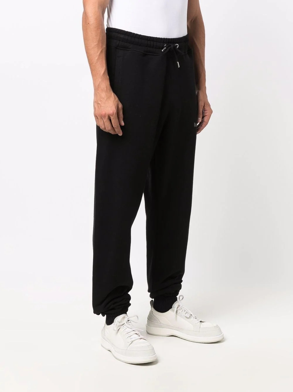 embroidered logo track pants - 3