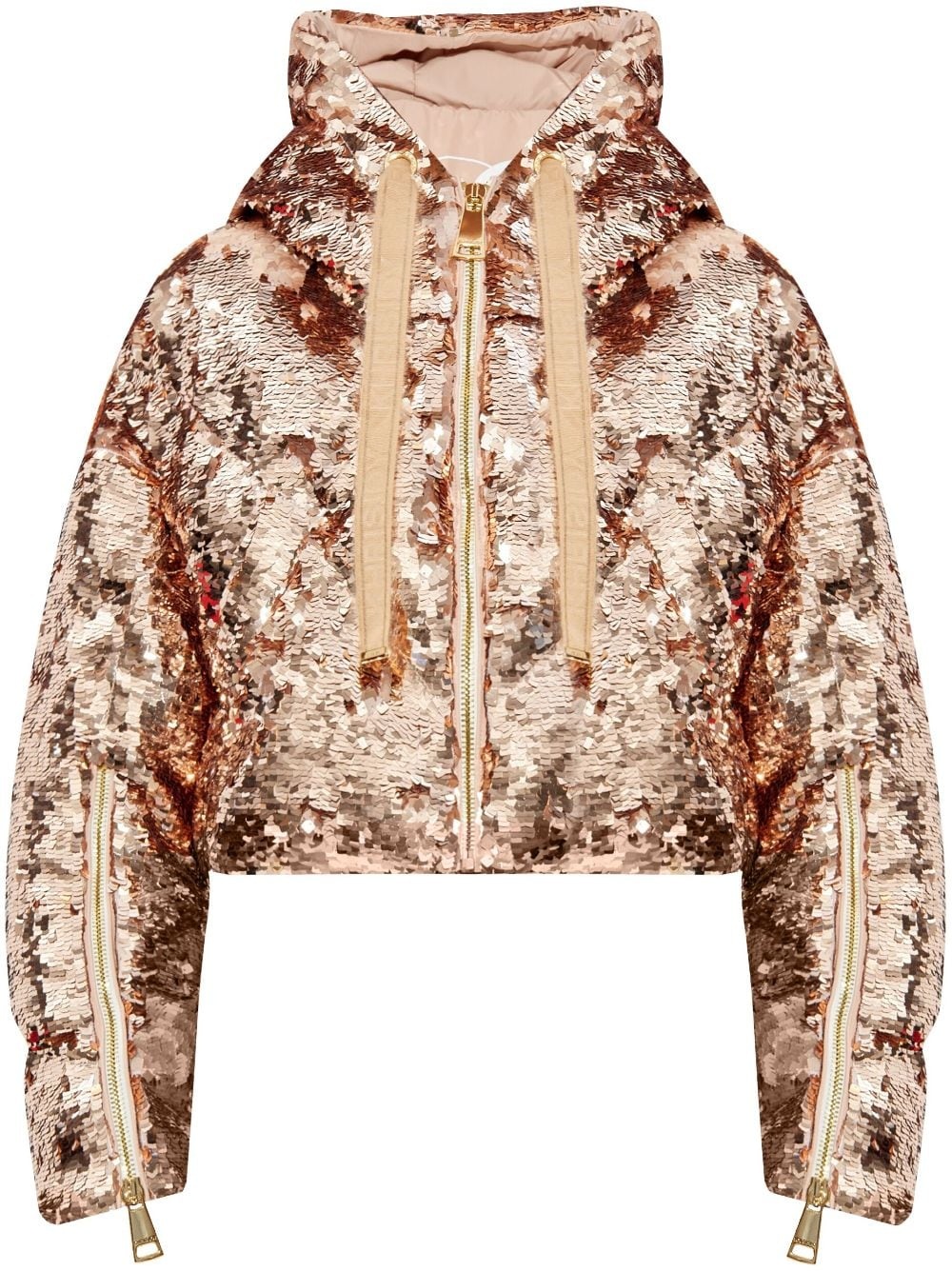 paillette embellishment jacket - 1