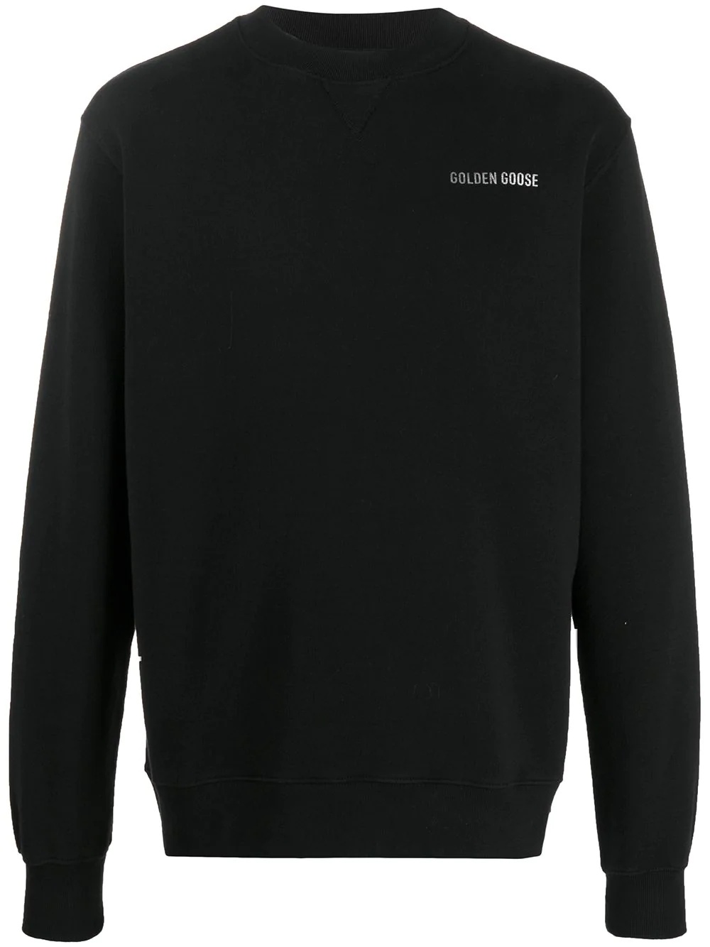 logo print sweatshirt - 1