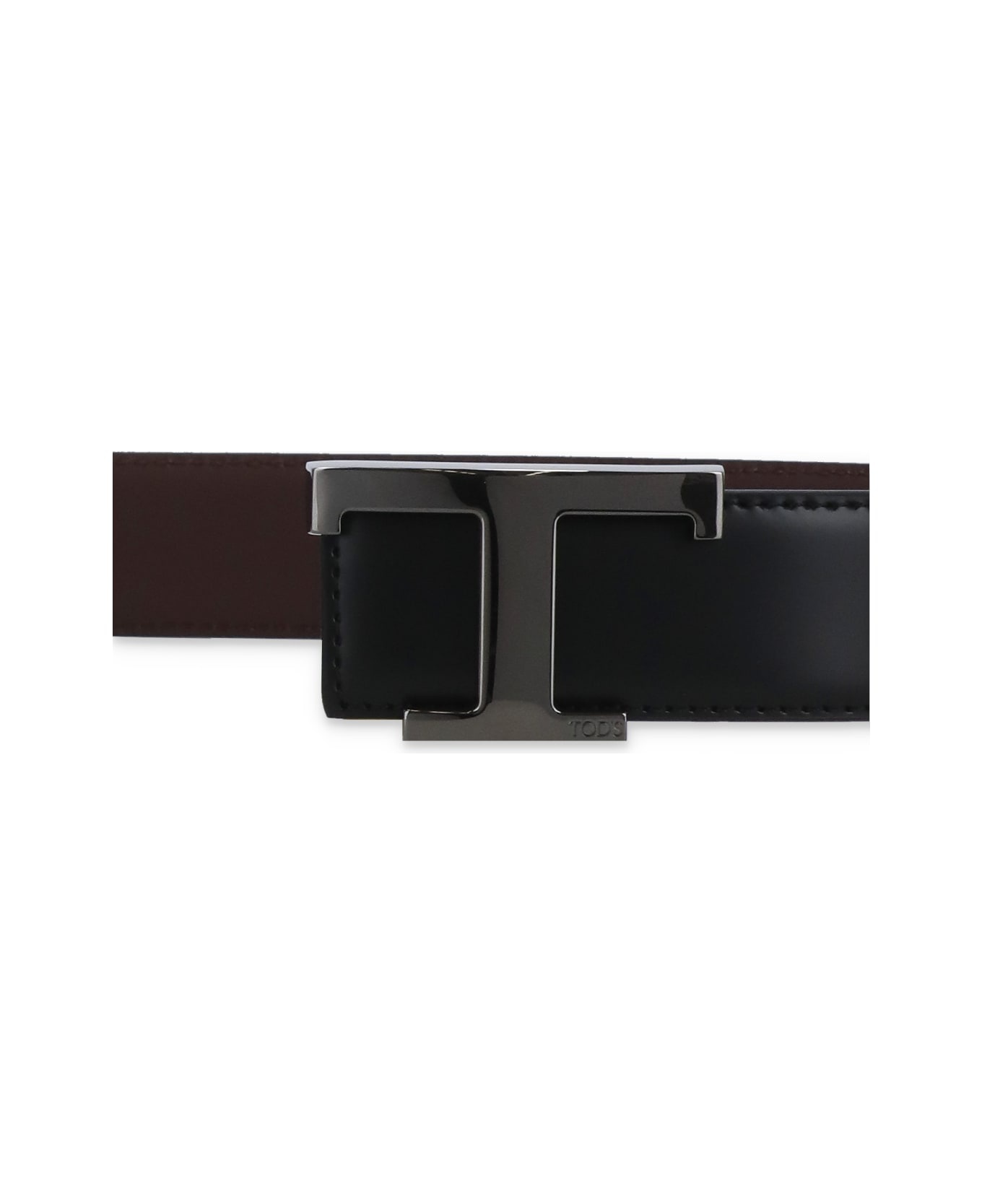 T Timeless Reversible Leather Belt - 2