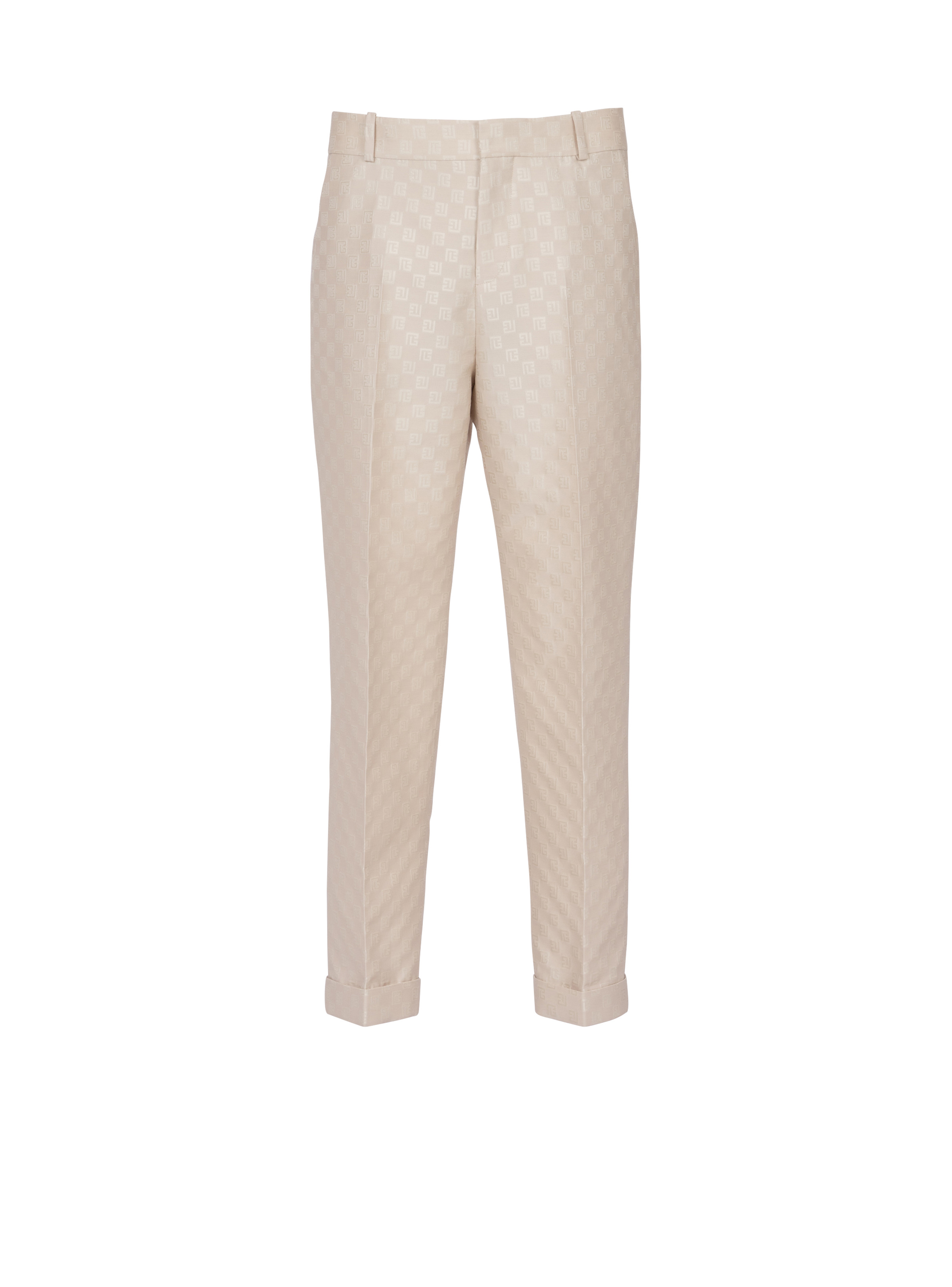 PB Labyrinth jacquard straight-leg trousers - 1