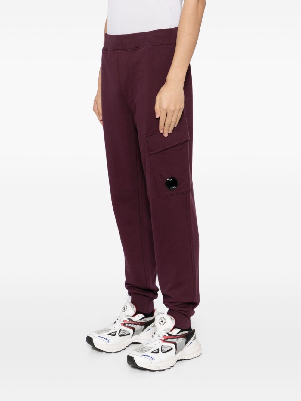 logo-patch track pants - 3