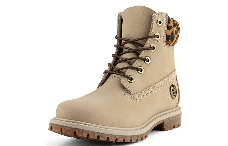 (WMNS) Timberland 6 Inch Safari Cheetah Waterproof Boot 'Ivory Nubuck' A2GY5W - 3