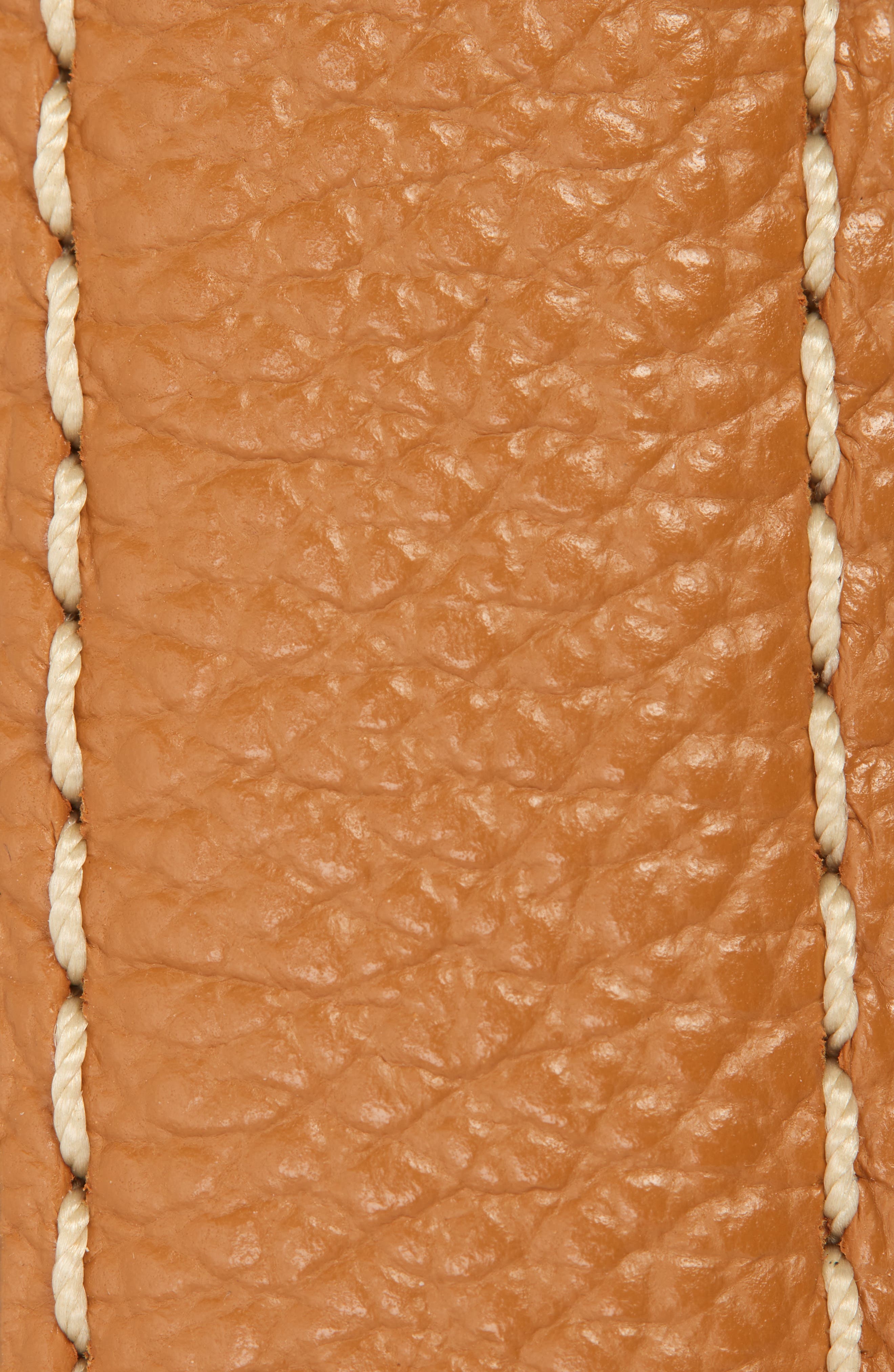 TOTEME Slim Leather Belt in Tan at Nordstrom - 2