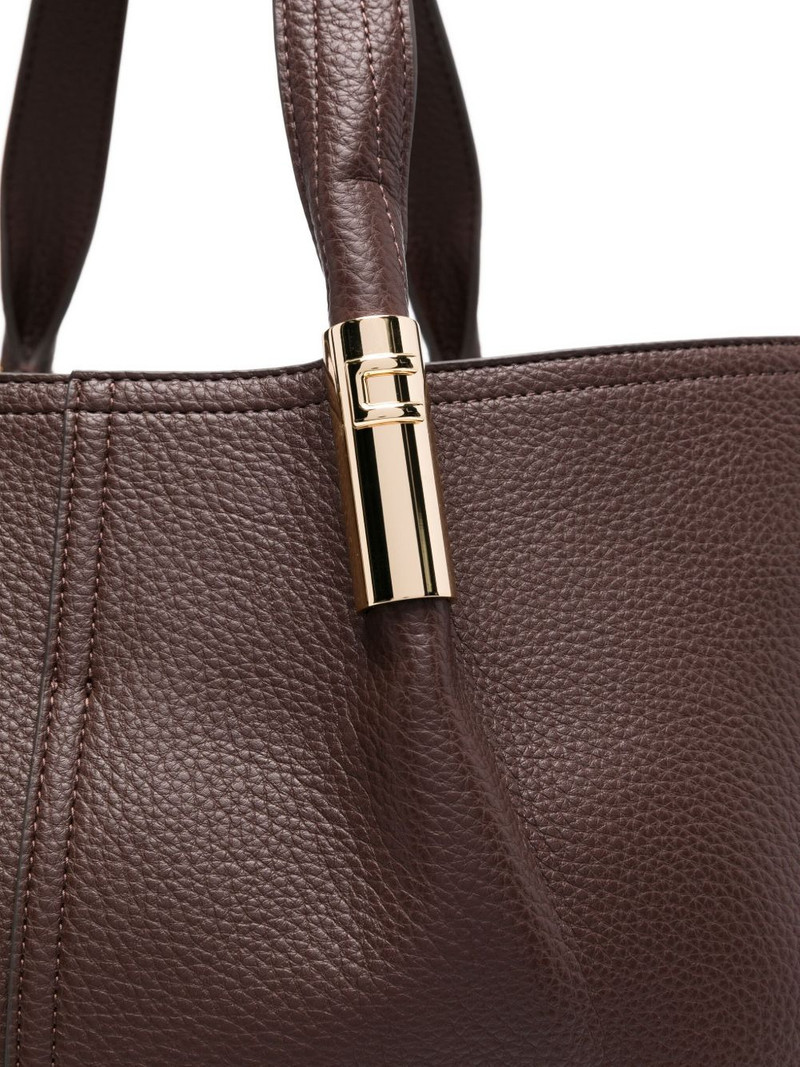 clasp-detail tote bag 4