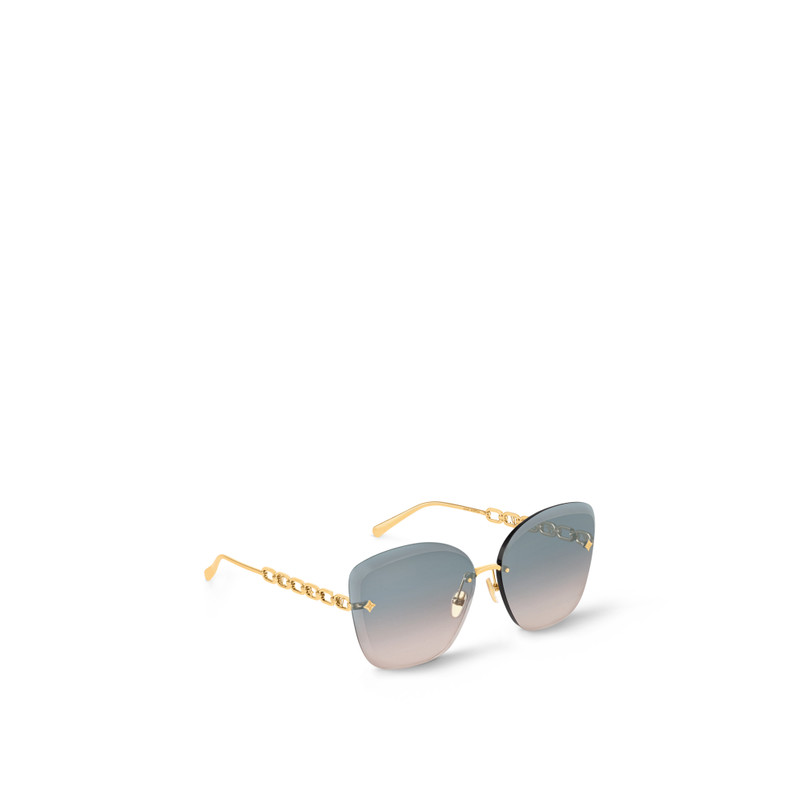 LV Jewel Round Cat Eye Sunglasses 3