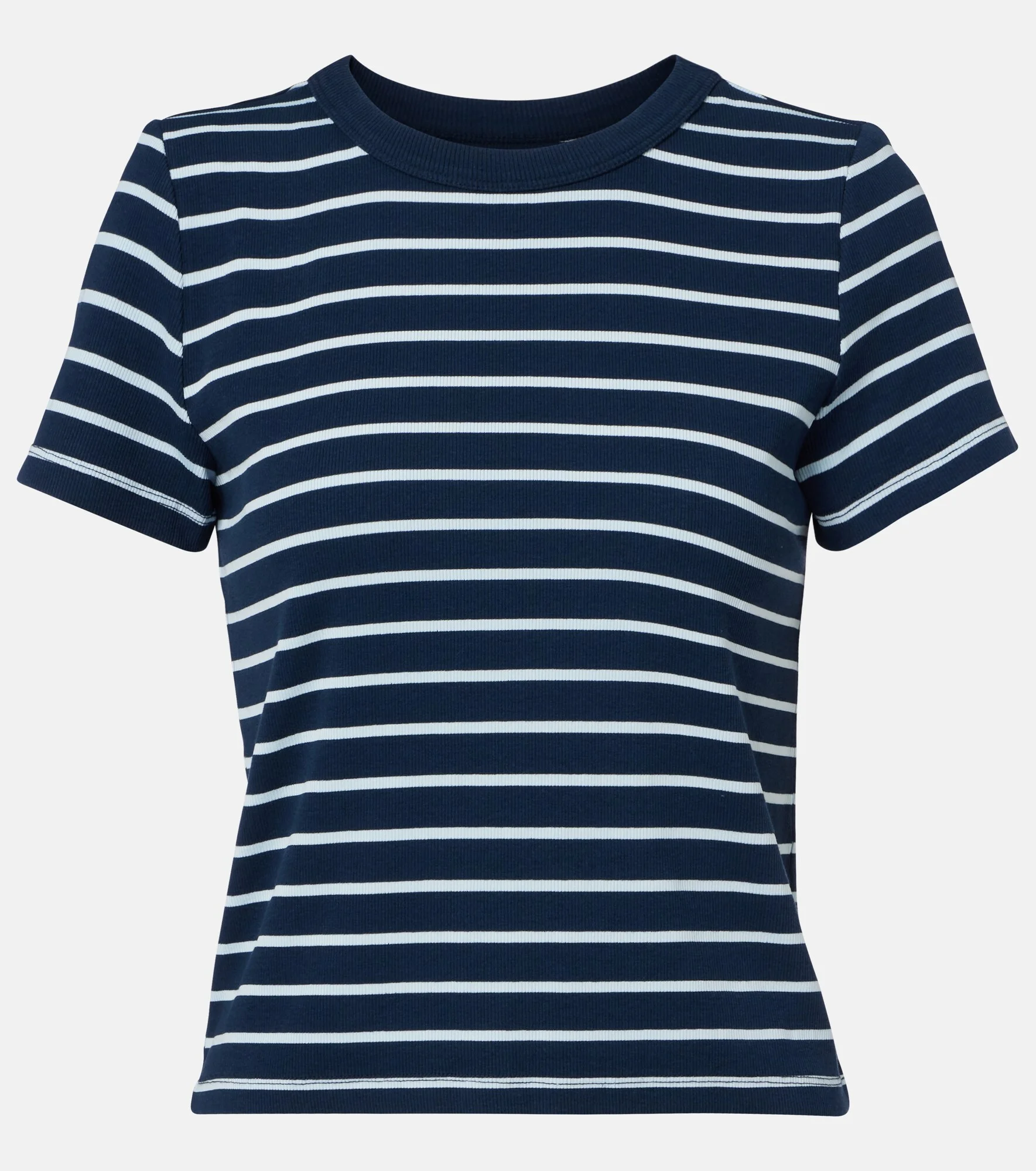 Brenda striped cotton-blend T-shirt - 1