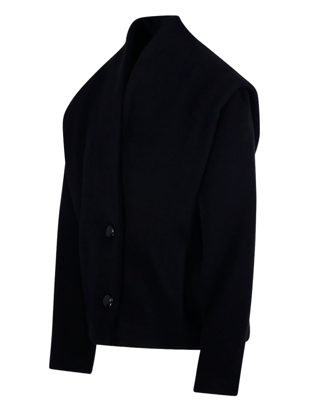 Dyogo padded-shoulder button coat - 3