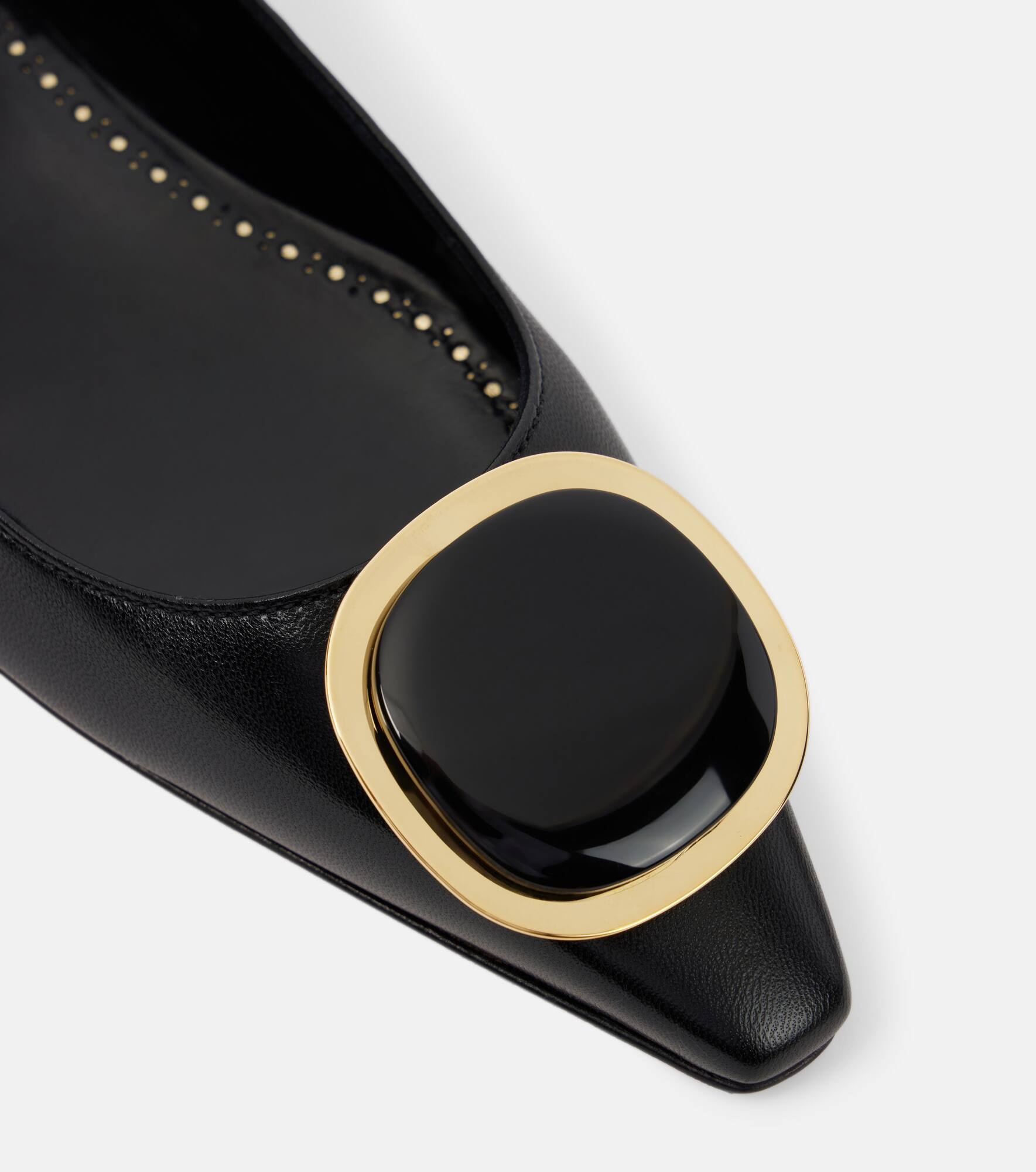Chiaran leather ballet flats - 5