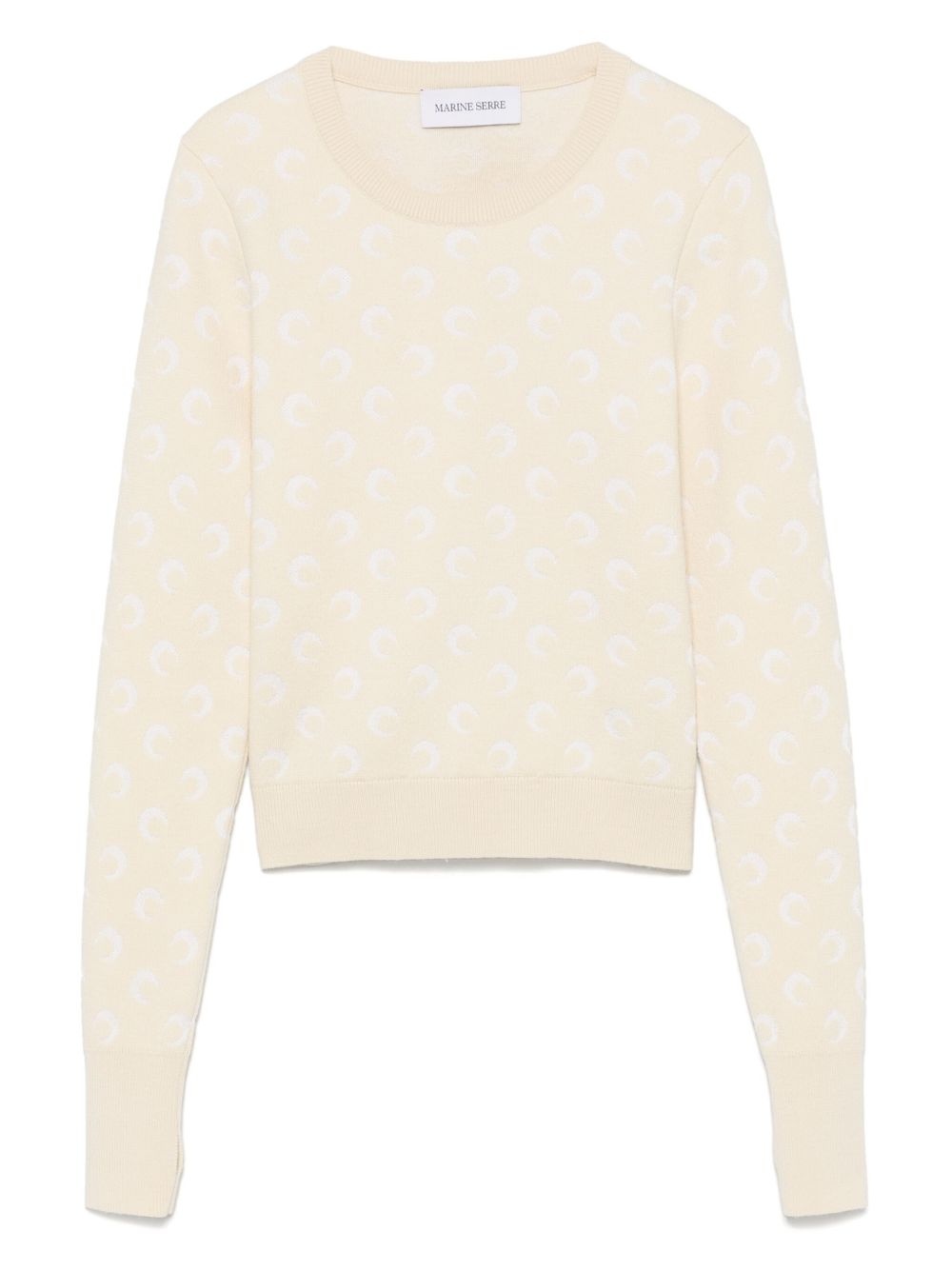 moon-jacquard sweater - 1