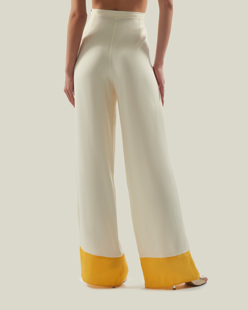 Marlene Corniche Pants in Ivory 4