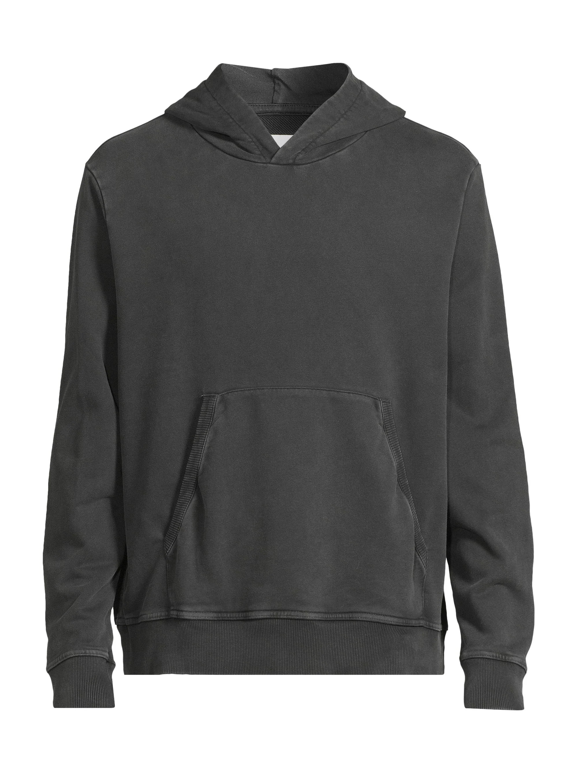 Men's Core French-Terry Hoodie - Black - 1