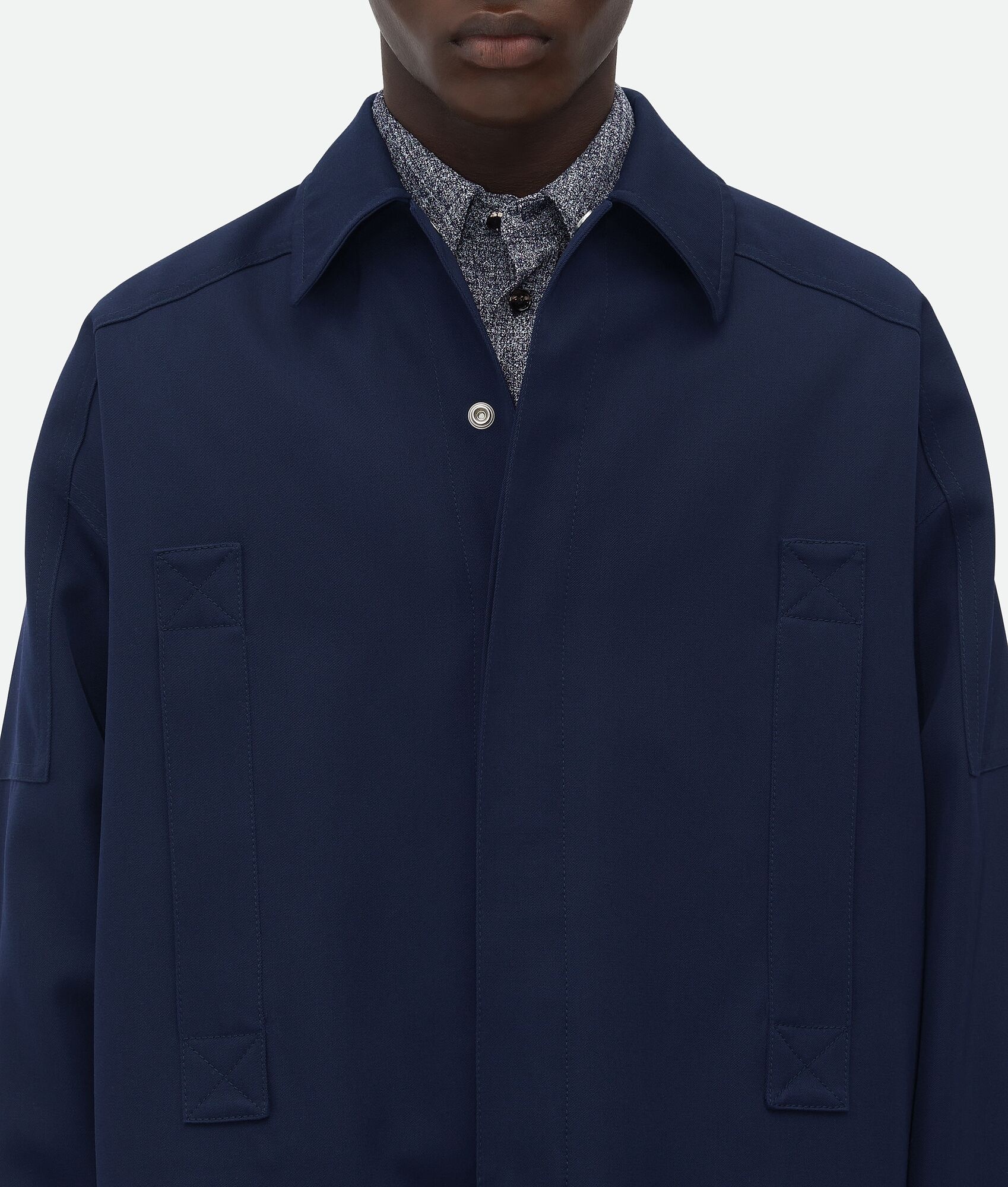 Wool Grain De Poudre Blouson - 4