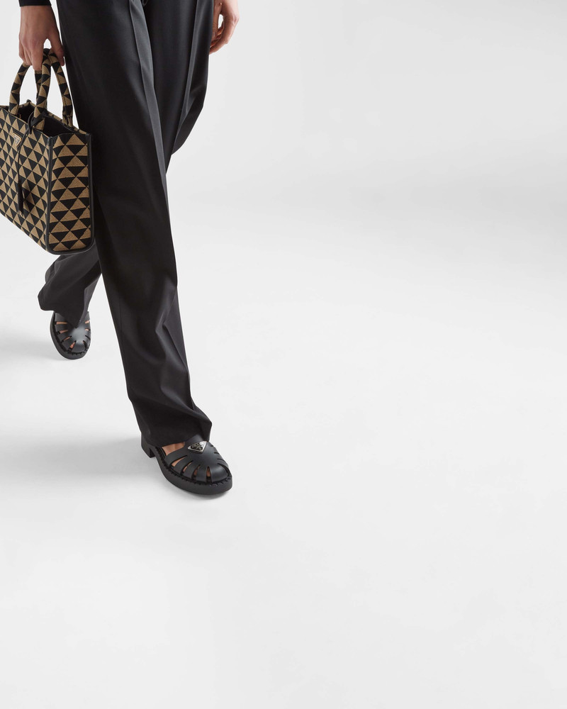 Prada Sporty foam rubber sandals outlook
