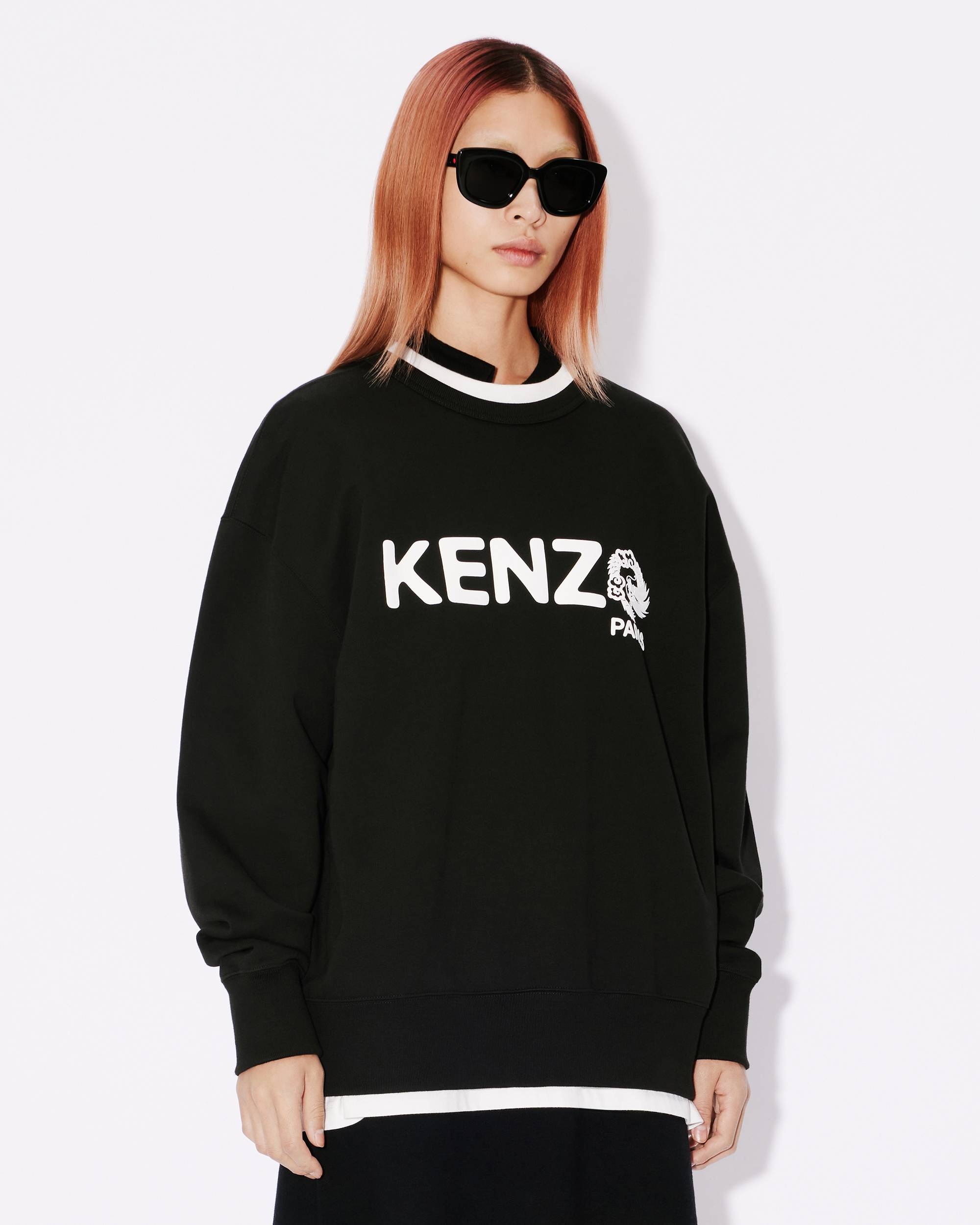 'Year of the Dragon' oversize genderless sweatshirt - 7