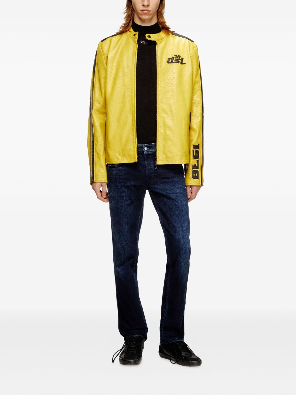 abrasions rinse jeans - 2
