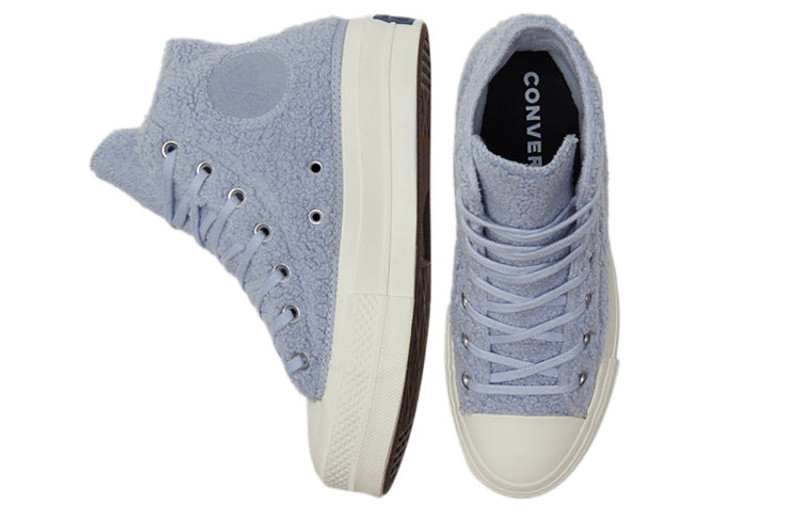Converse (WMNS) Converse Chuck Taylor All Star Platform High 'Cozy Sherpa - Ghost' 572240C outlook