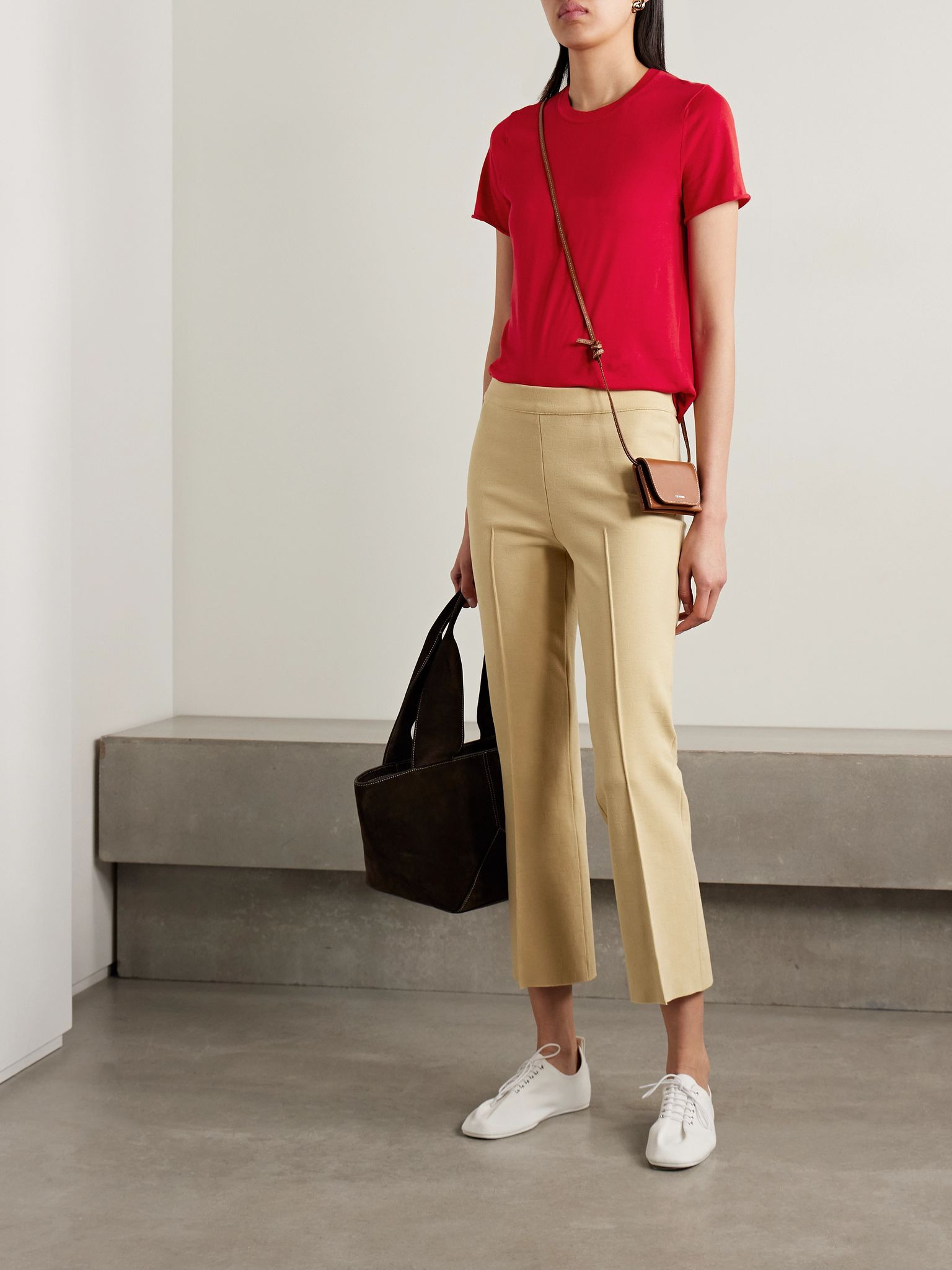Owen cotton T-shirt Red - 2