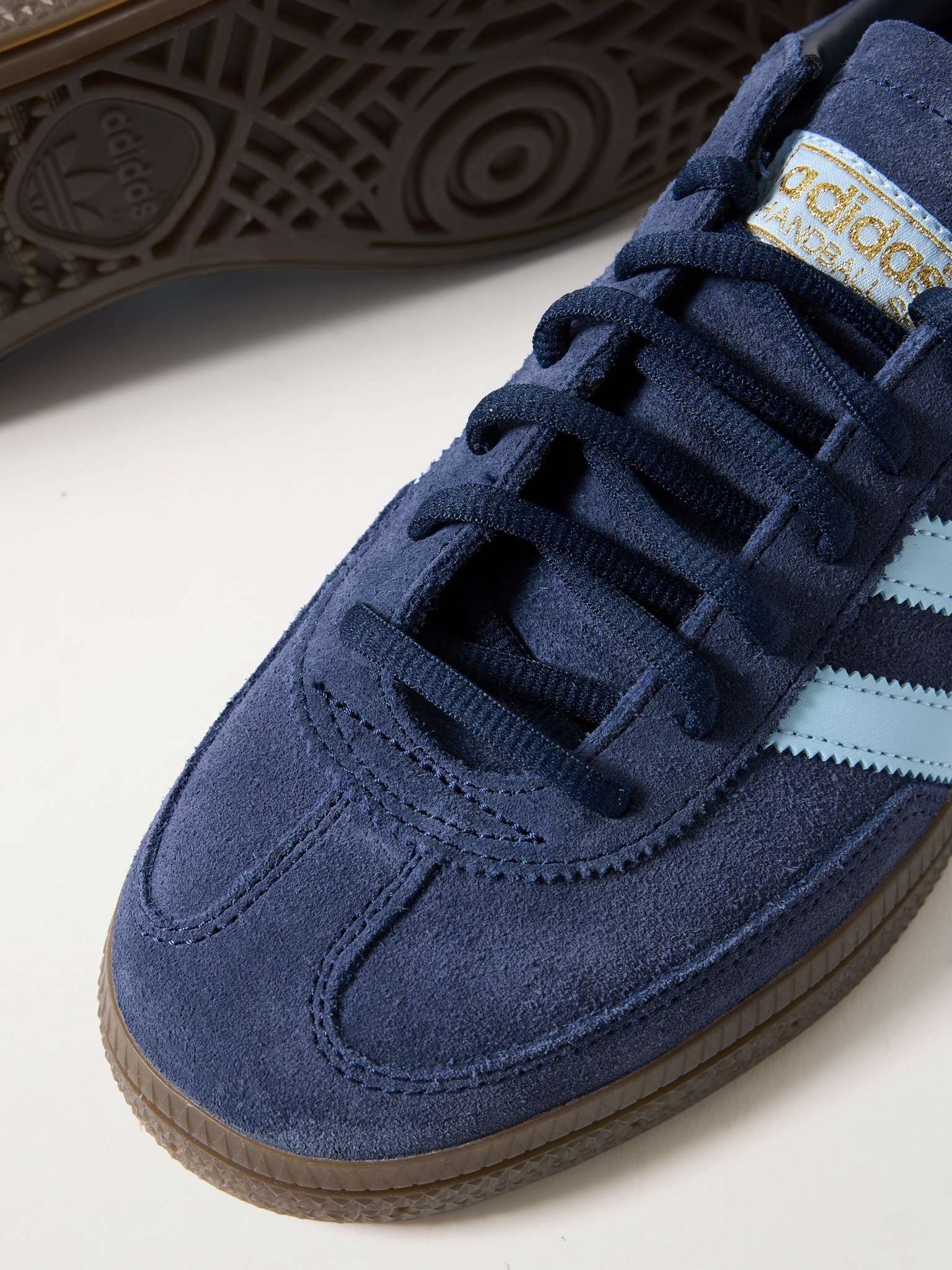 Handball Spezial Leather-Trimmed Suede Sneakers - 5