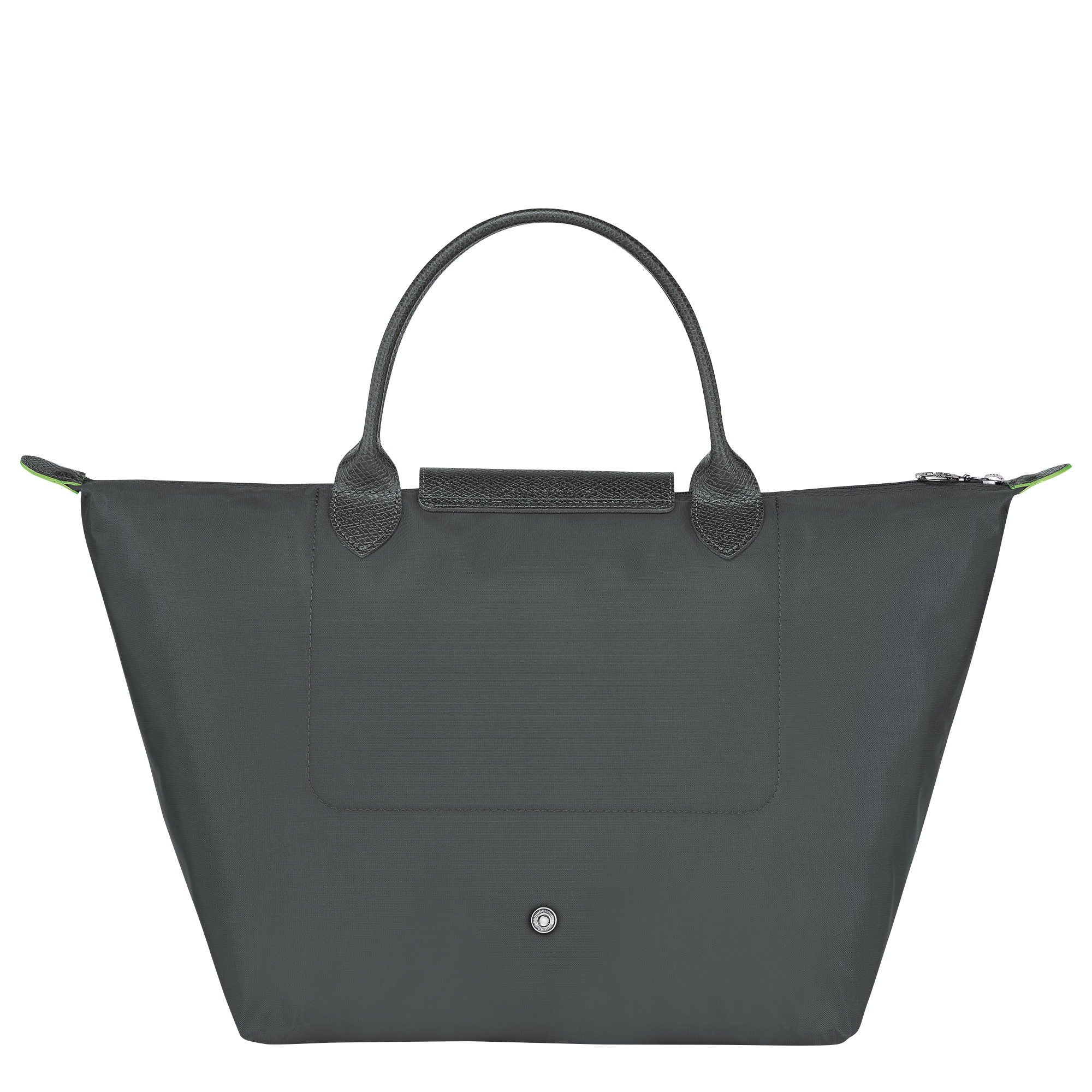 Le Pliage Green M Handbag Graphite - Recycled canvas - 4