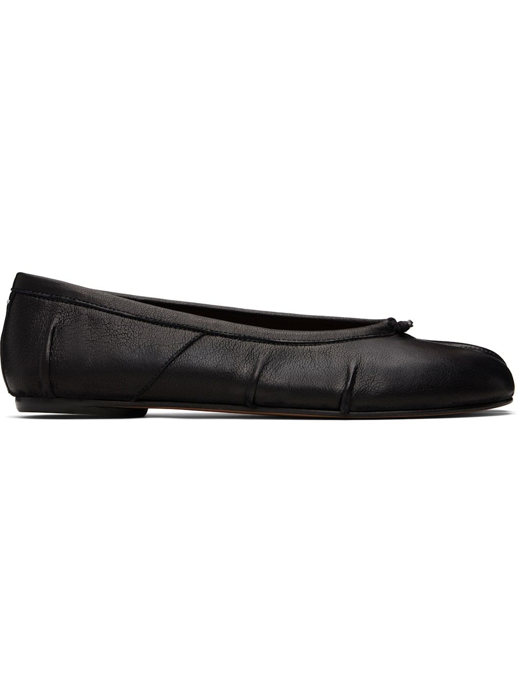 Black Tabi New Ballerina Flats - 1