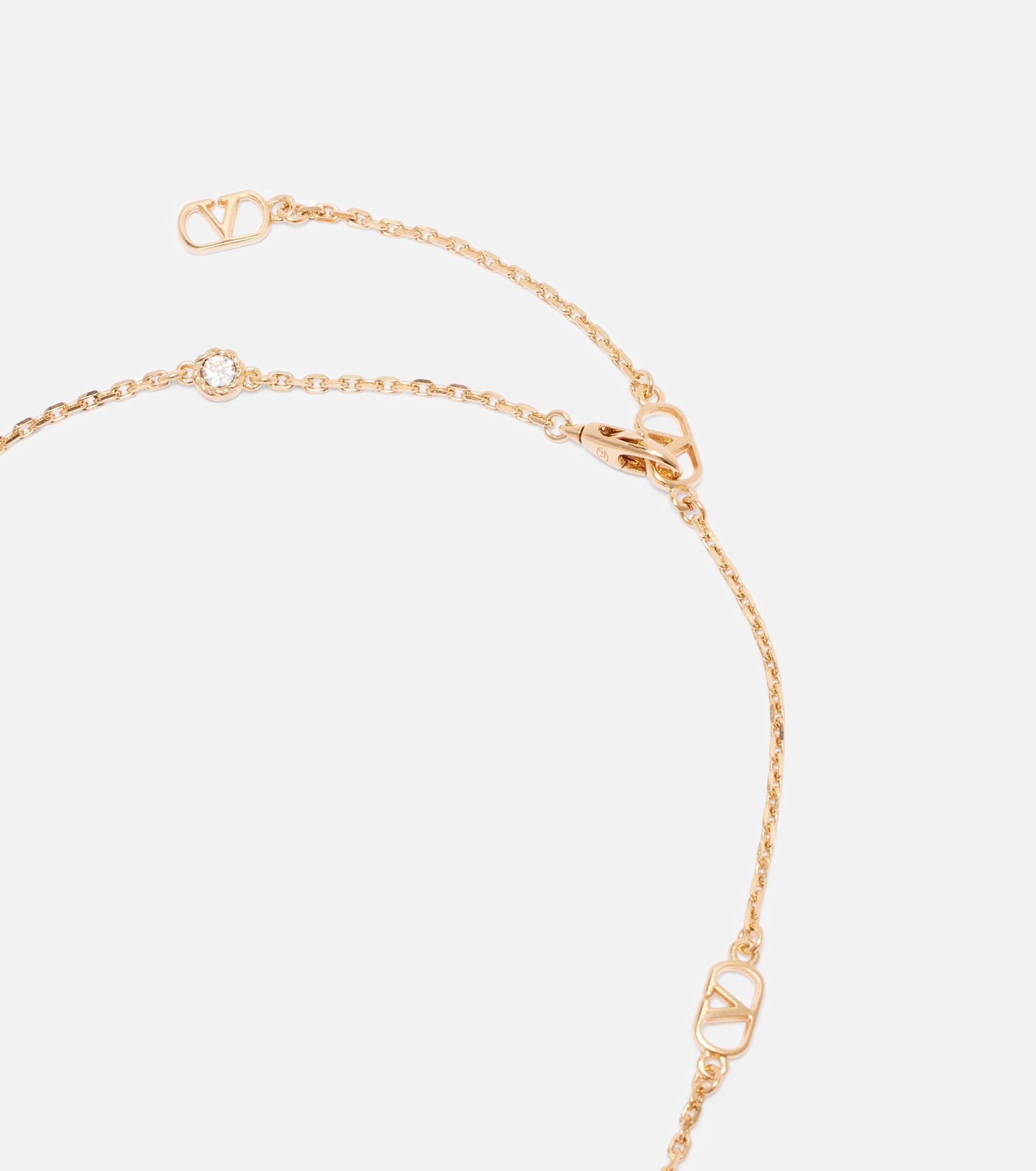 Chez Swarovski®-embellished necklace - 4