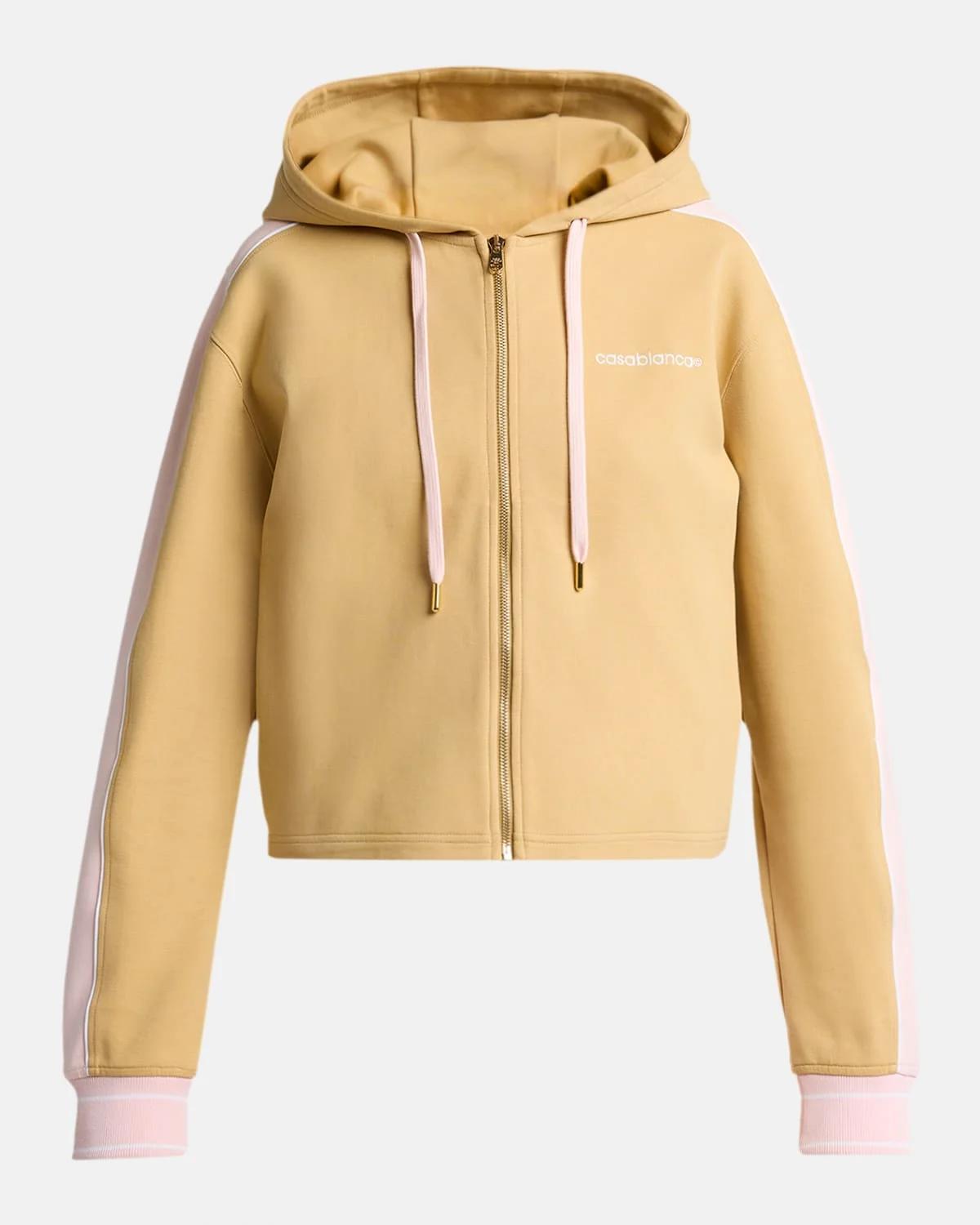 Punto Crop Hooded Zip Jacket - 1