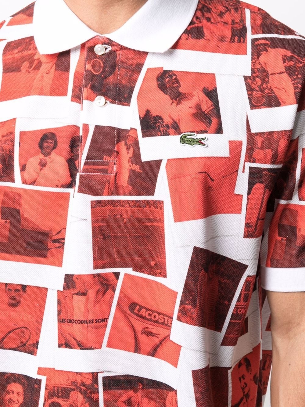 x Polaroïd photograph-print polo shirt - 5