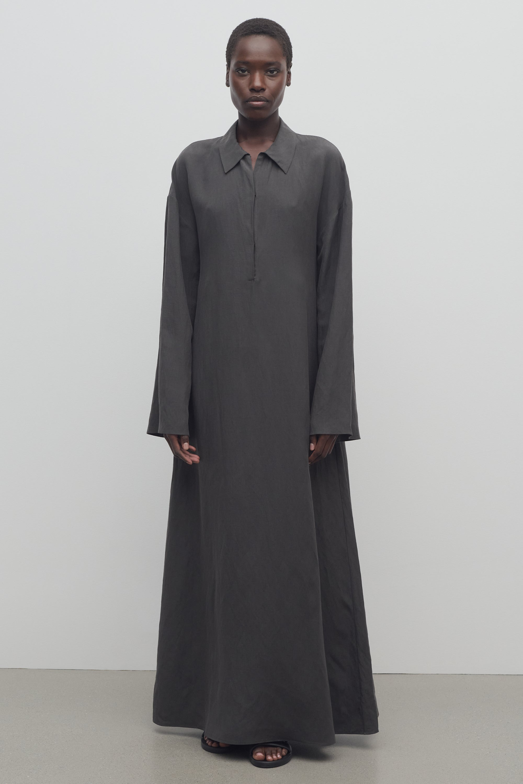 Millen Dress in Silk and Linen - 3