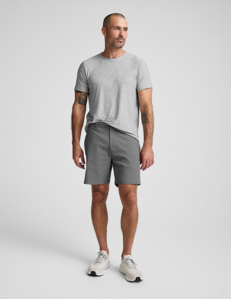 BEYOND YOGA Element Men's Chino Short 7" outlook