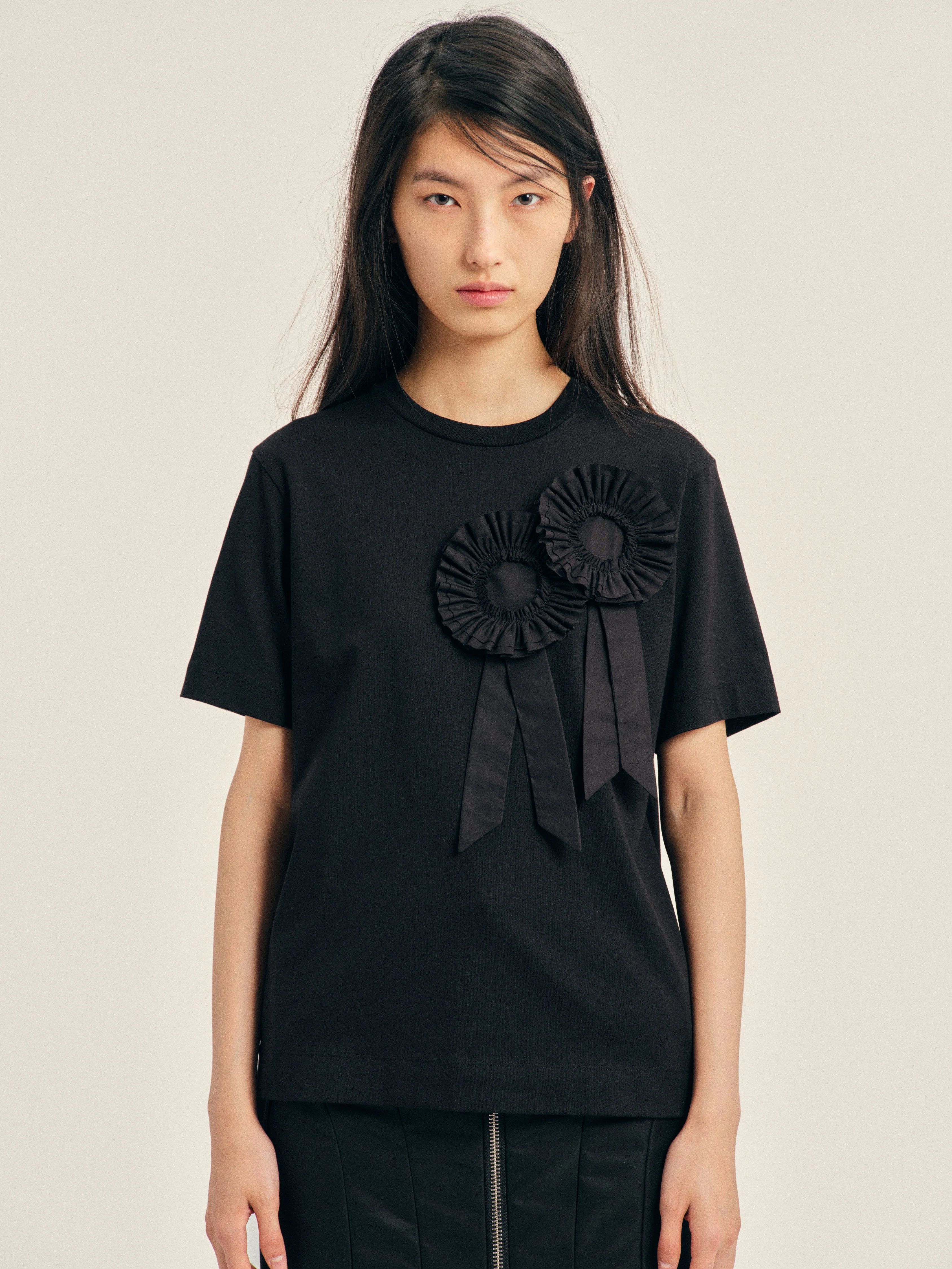Ribbon Rosette Boy T-Shirt - 1