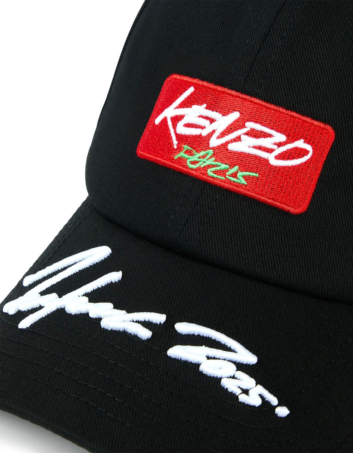 Kenzo x Futura 2000 Black Embroidered Cap - 3