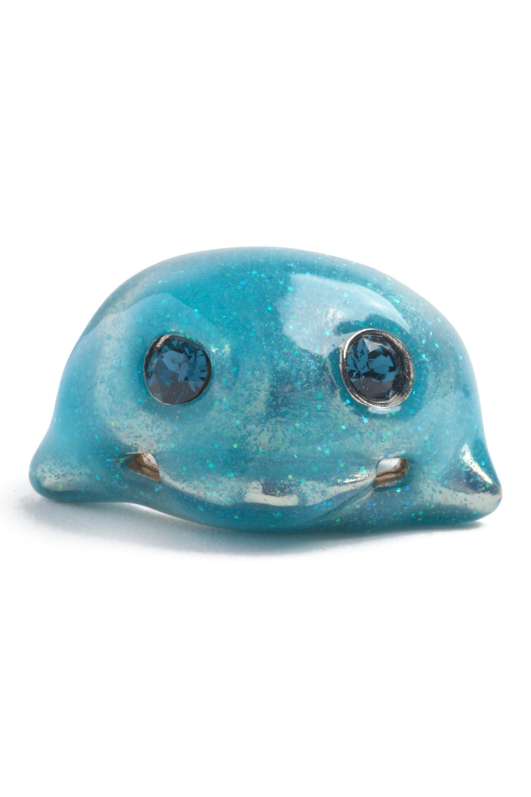 GLITTER SKY DOLPHIN BABY RING - 1
