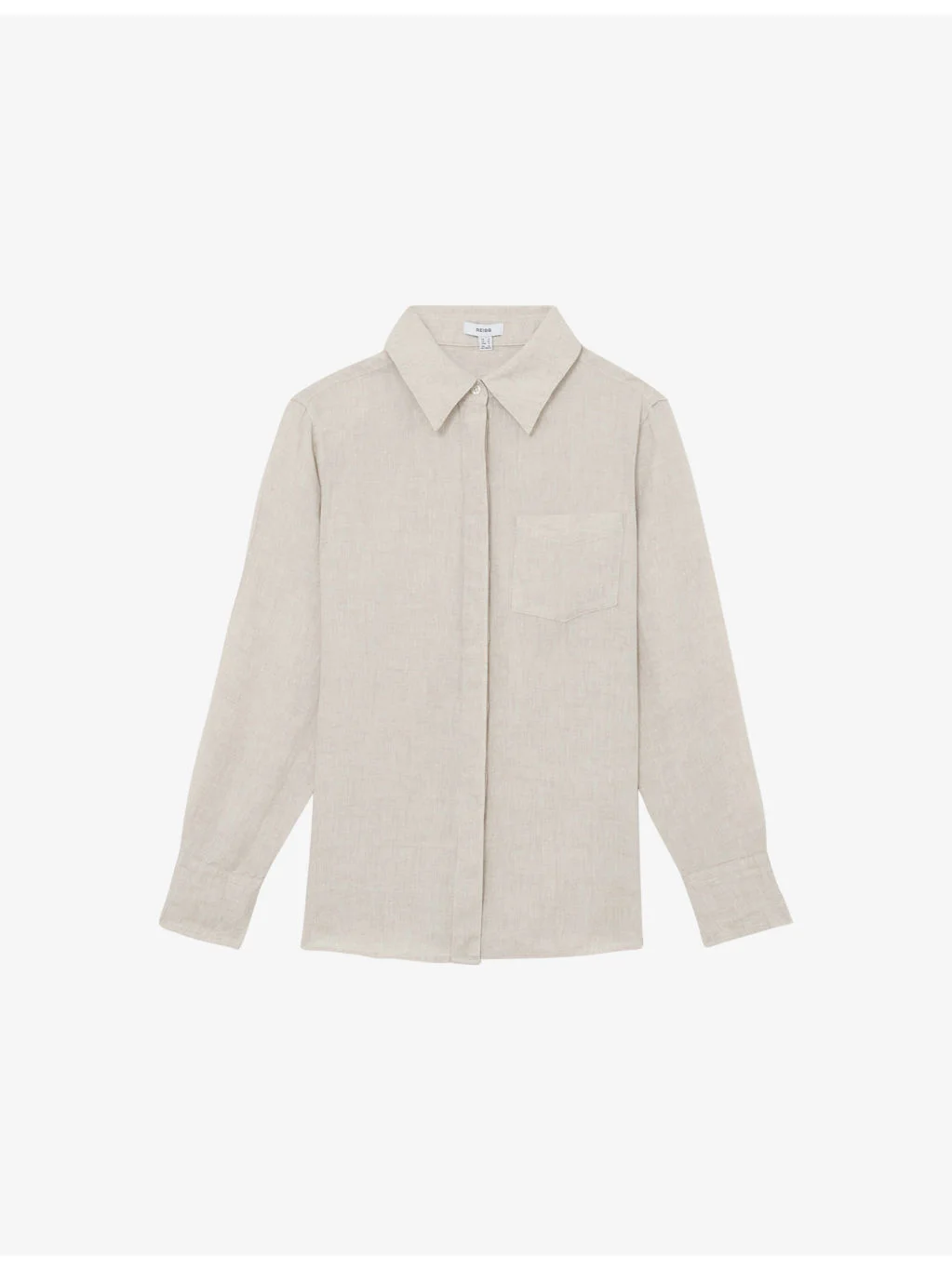 Belle Relaxed-Fit Linen Shirt - 1