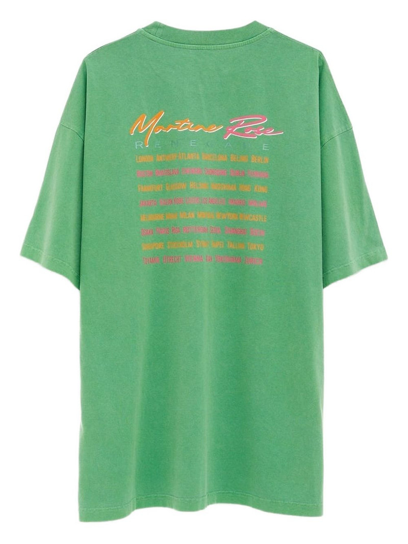 Martine Rose renegade print t-shirt outlook
