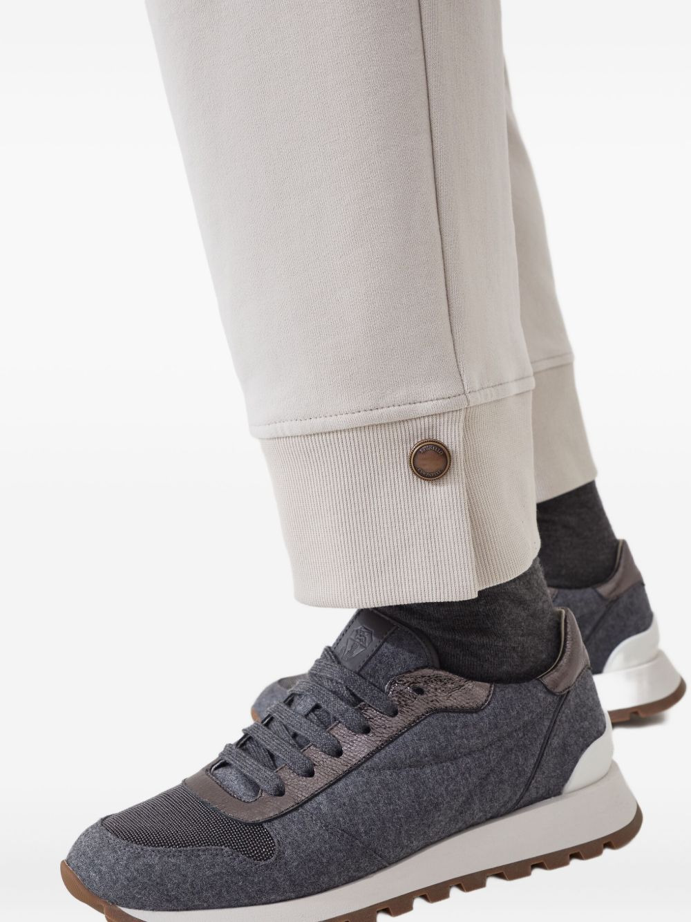 button-cuffed sweatpants - 5