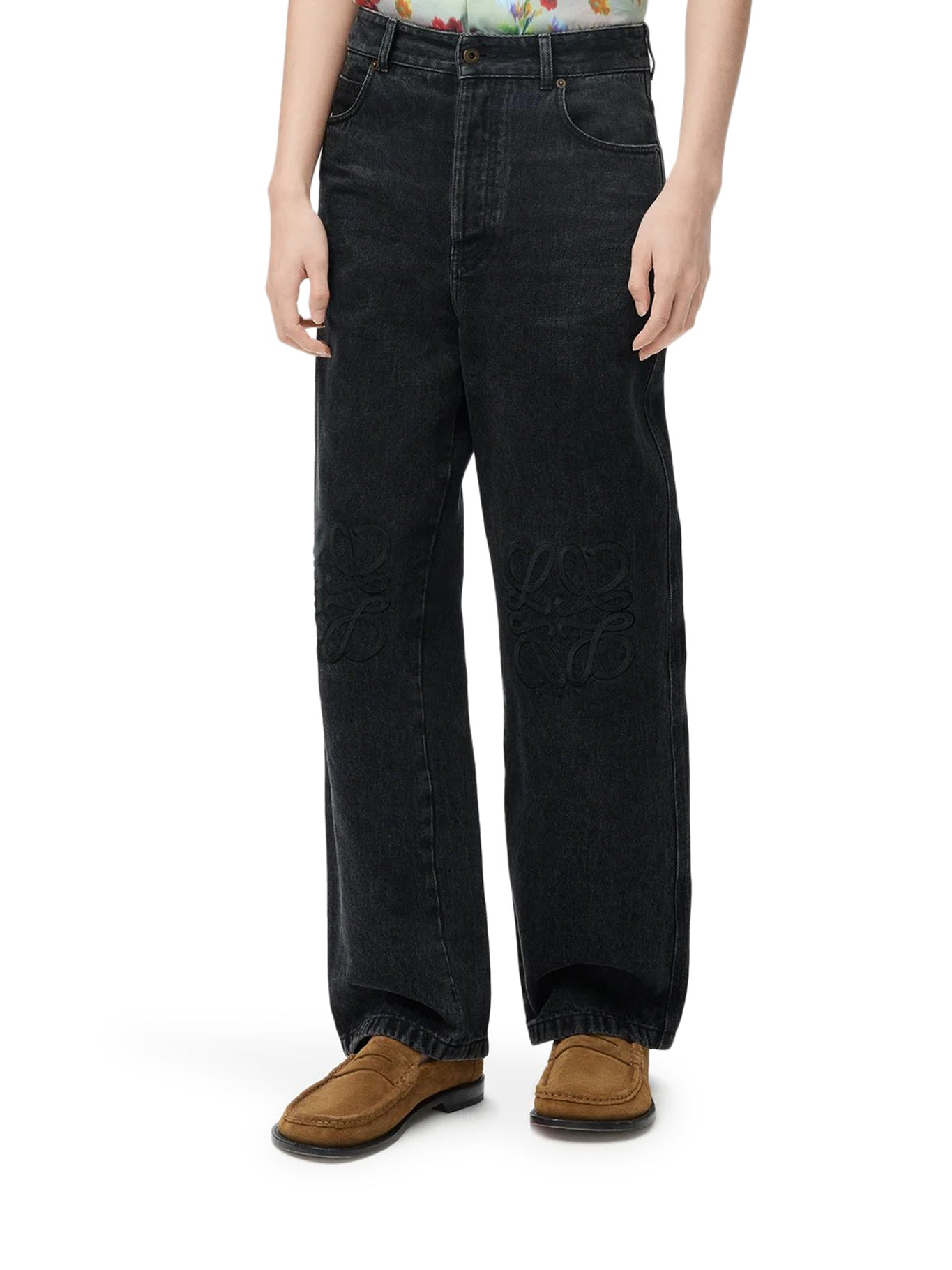 ANAGRAM BAGGY JEANS IN DENIM - 3