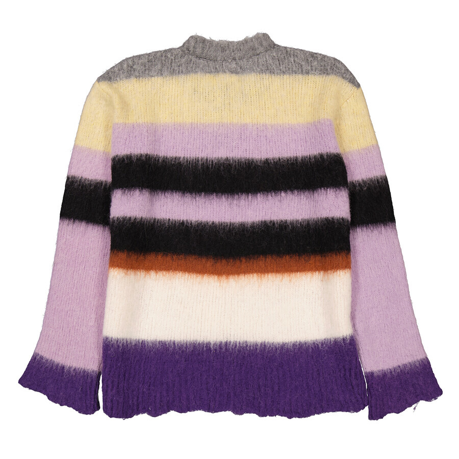 Marc Jacobs Ladies Horizontal-stripe Pattern Long-sleeve Jumper - 2
