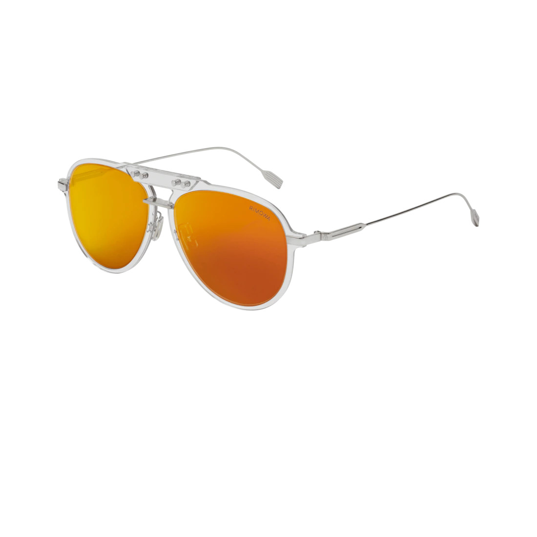 Eyewear Pilot Transparent Sunglasses - 3