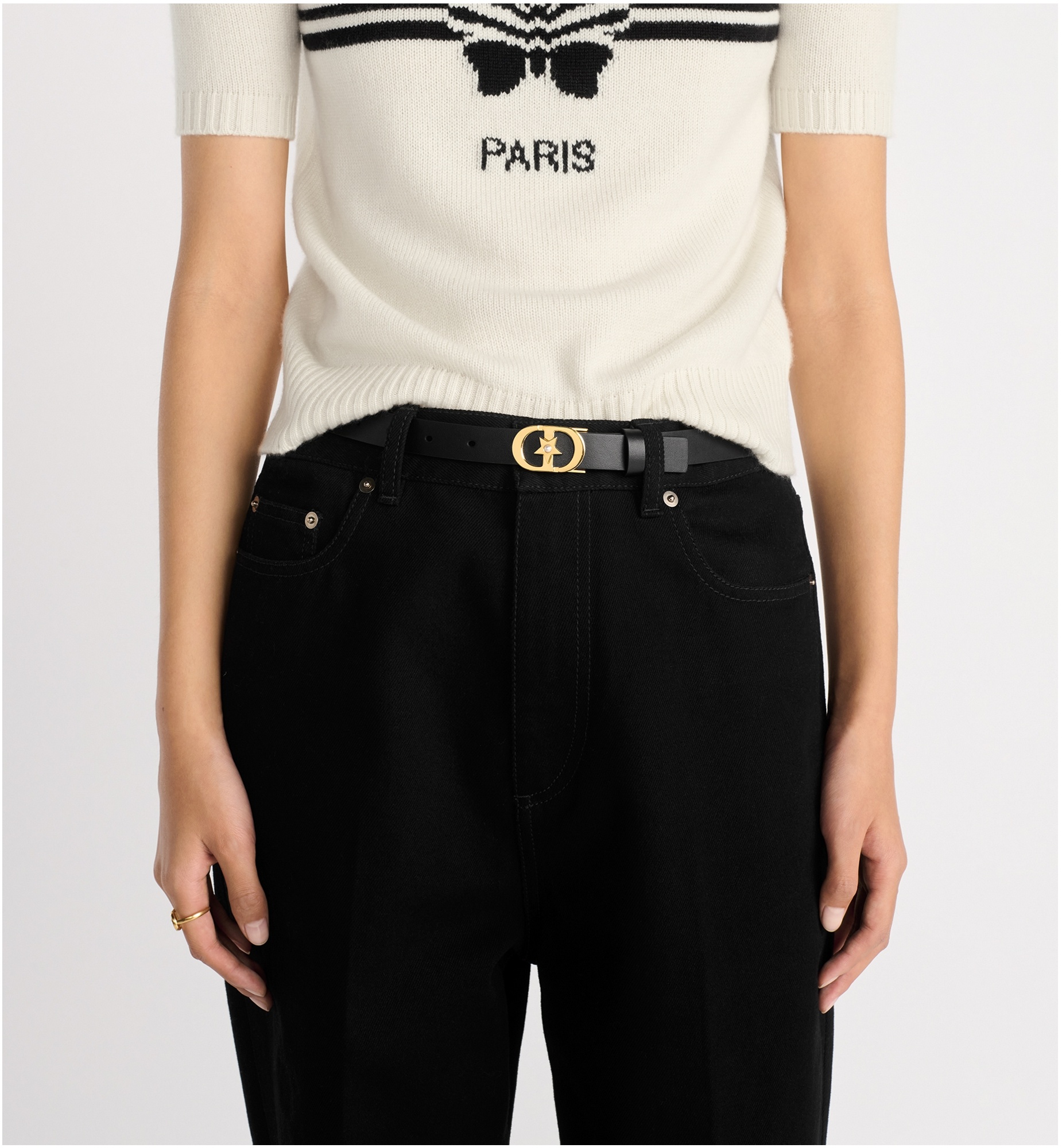 Dior Lucky 30 Montaigne Star Belt | REVERSIBLE