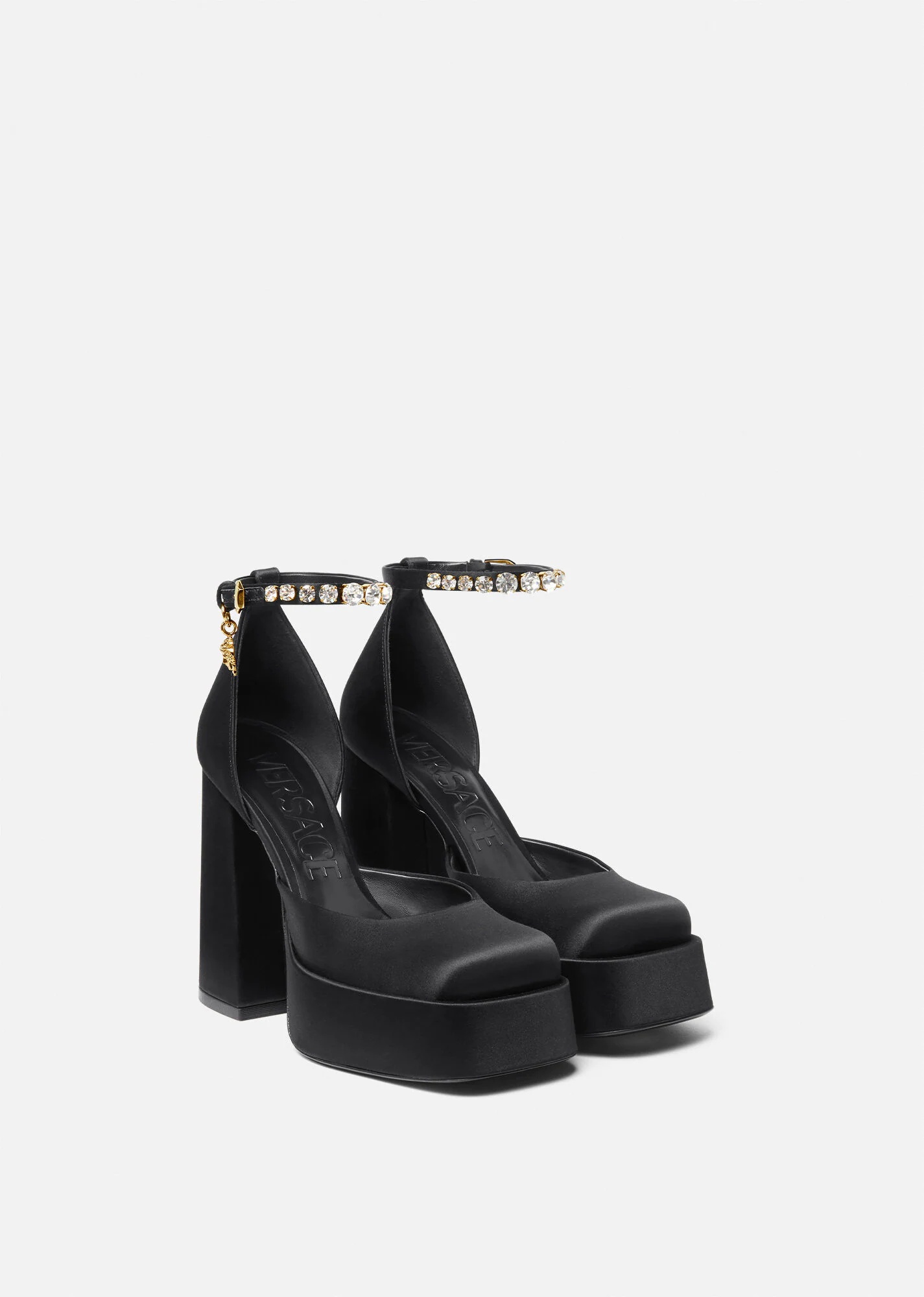 VERSACE Medusa Aevitas Single Platform Pumps