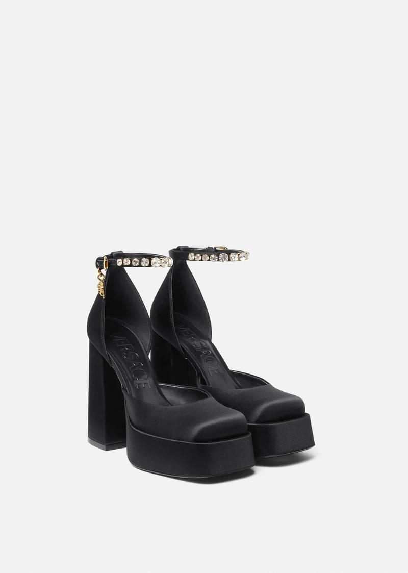 VERSACE Medusa Aevitas Single Platform Pumps outlook