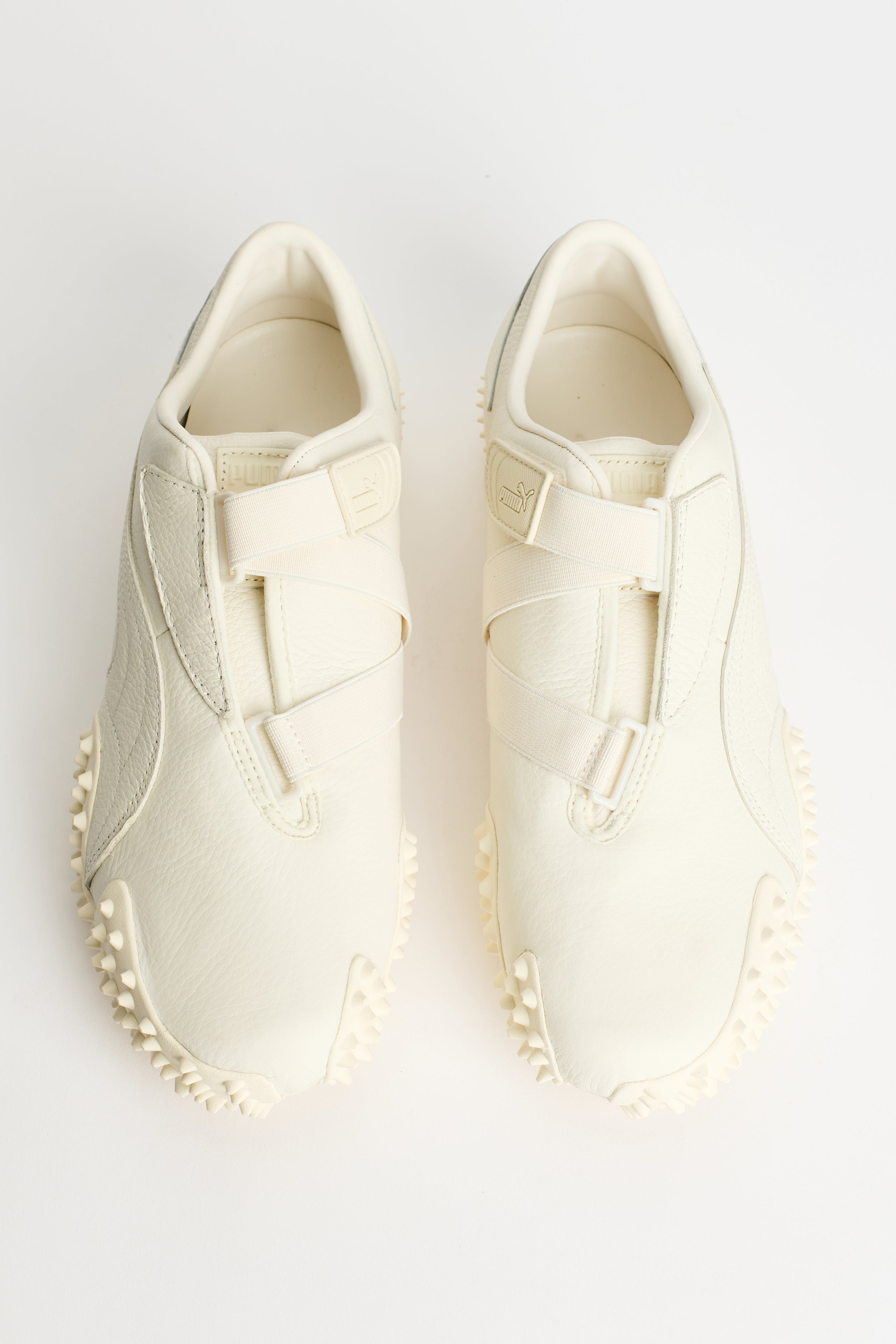 PUMA MOSTRO LEATHER PUMA FROSTED IVORY - 5