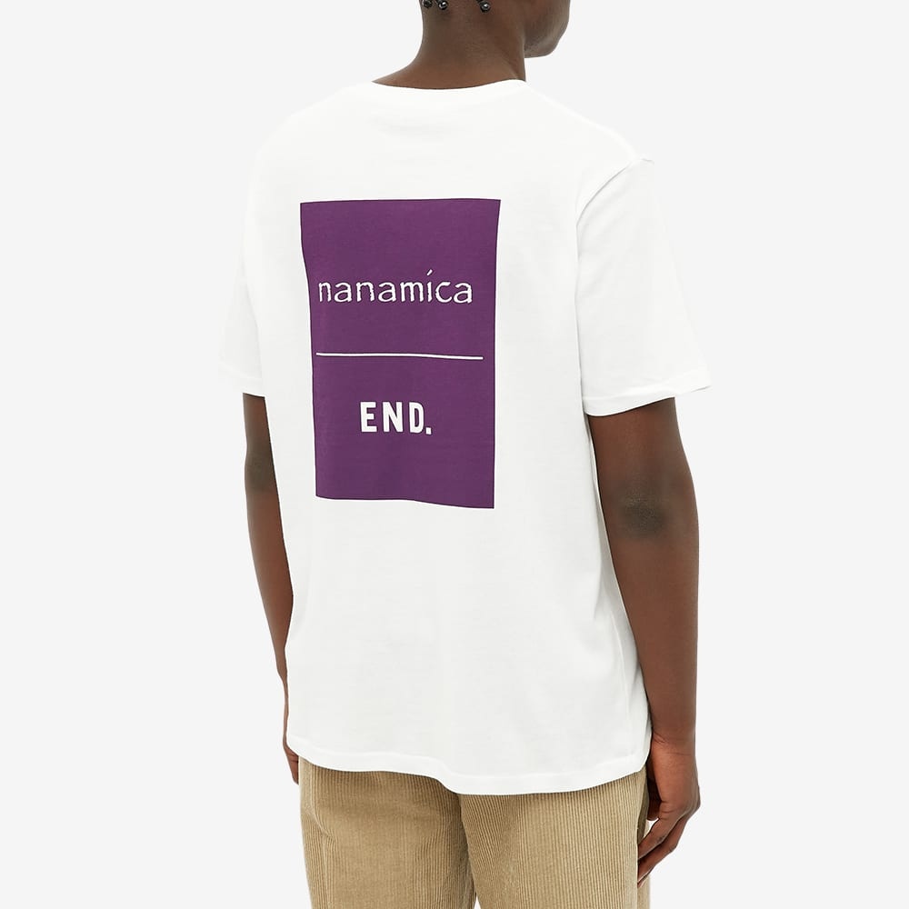 END. x Nanamica 'Heather' Graphic Tee - 4