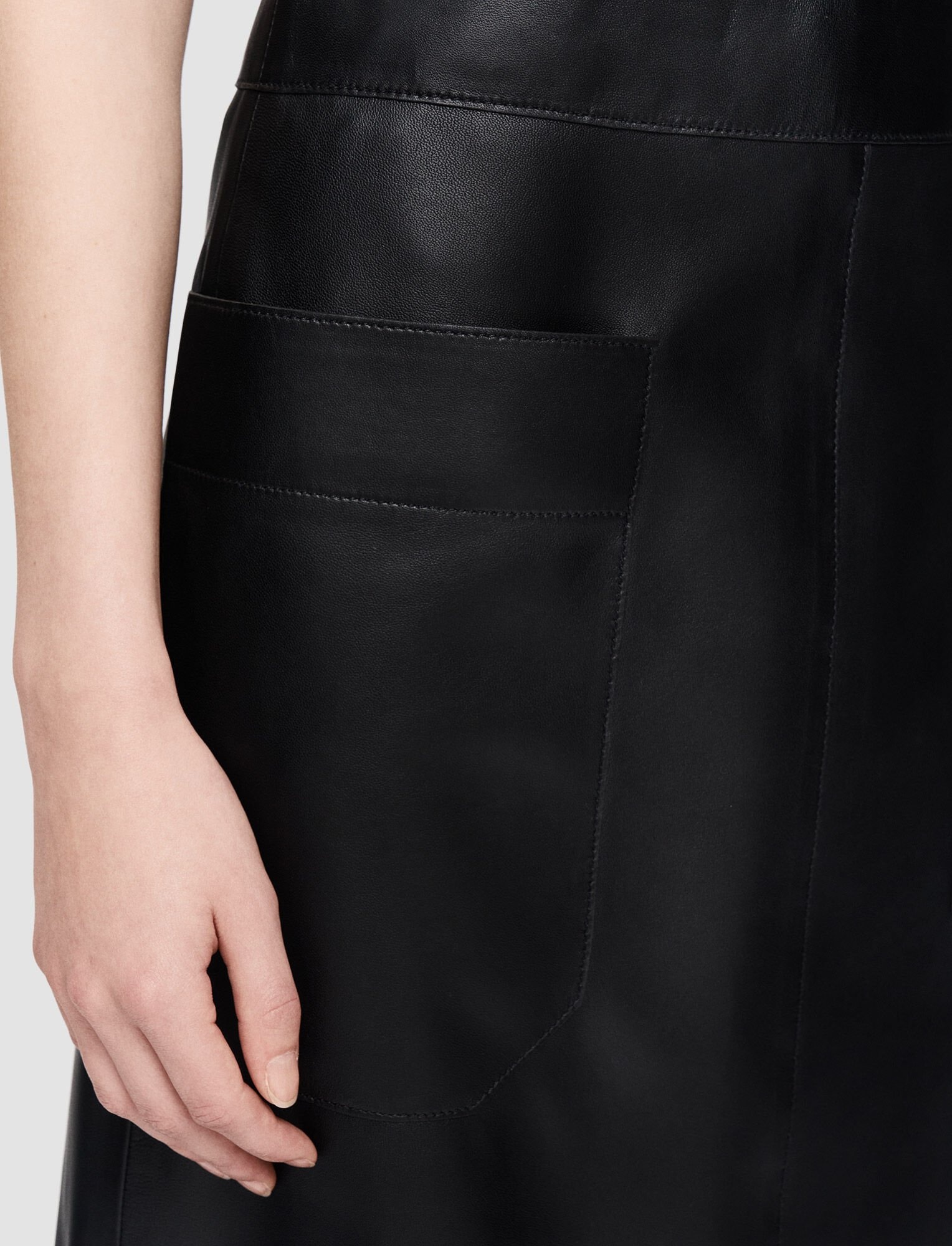 Nappa Leather Blomfield Skirt - 4