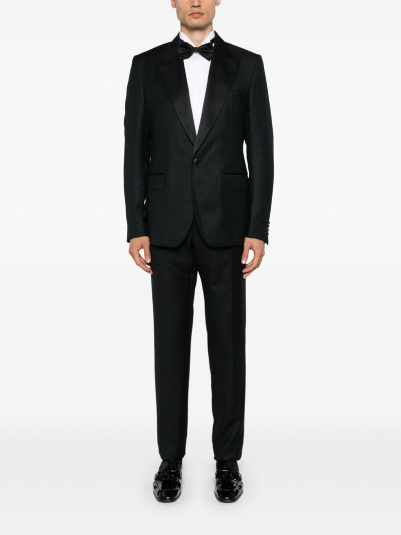 Dolce & Gabbana monogram-jacquard suit outlook