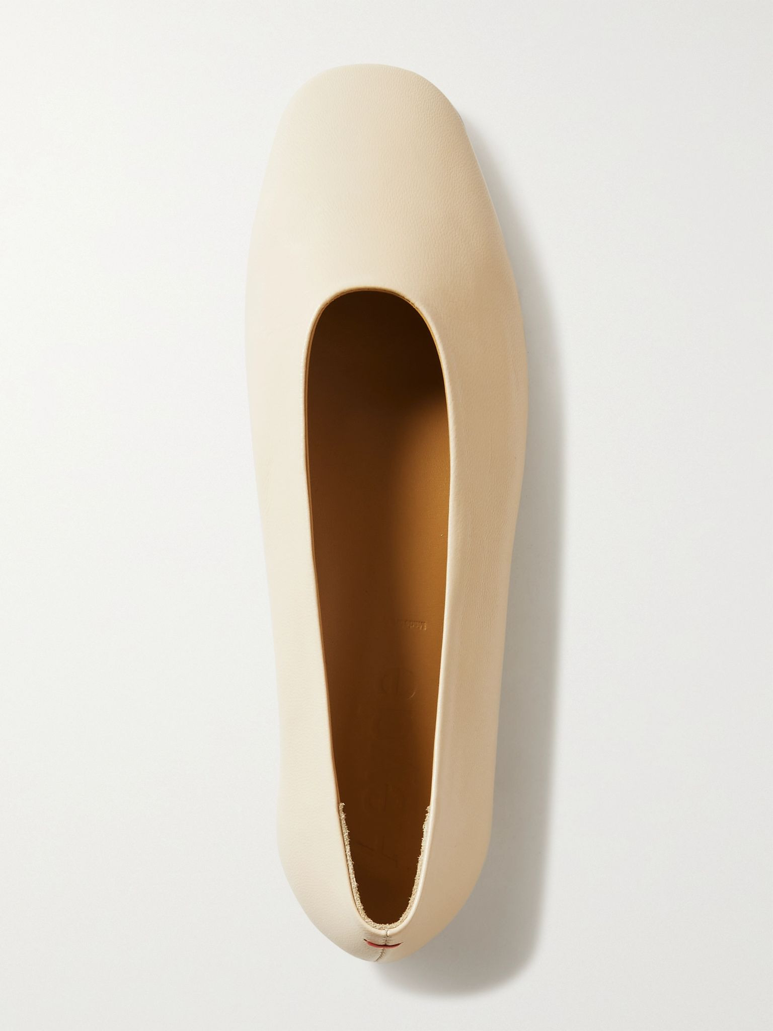 Kirsten leather ballet flats Cream - 5