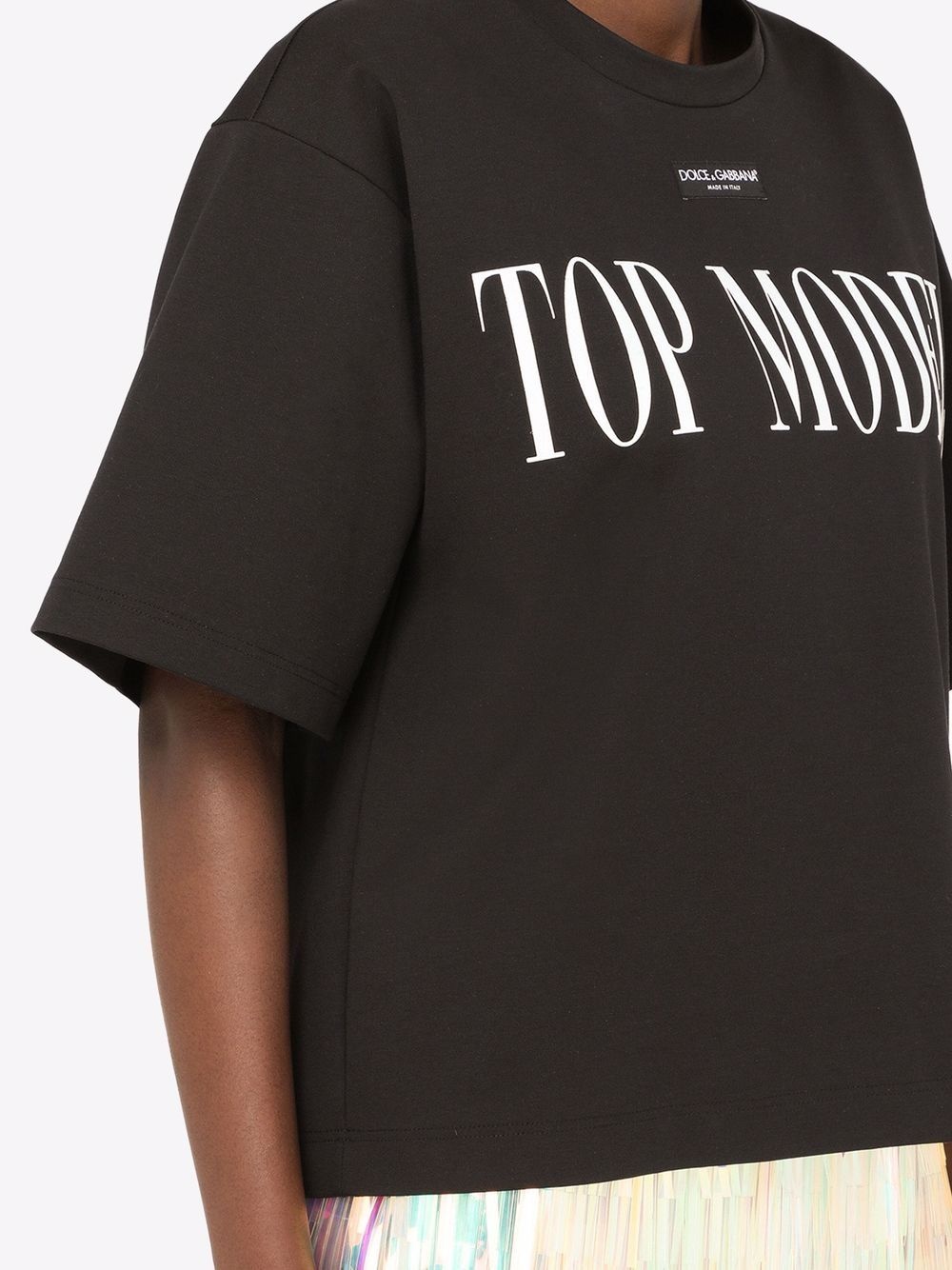 slogan-print T-shirt - 5