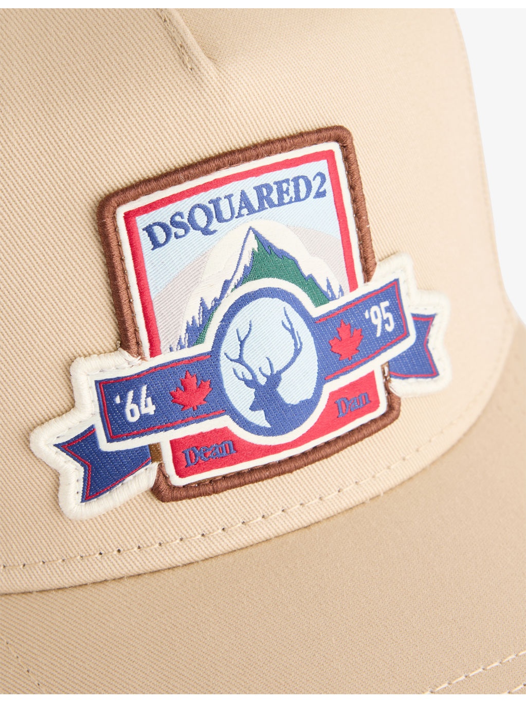 Canadian Brand-Patch Cotton-Canvas Baseball Cap - 2